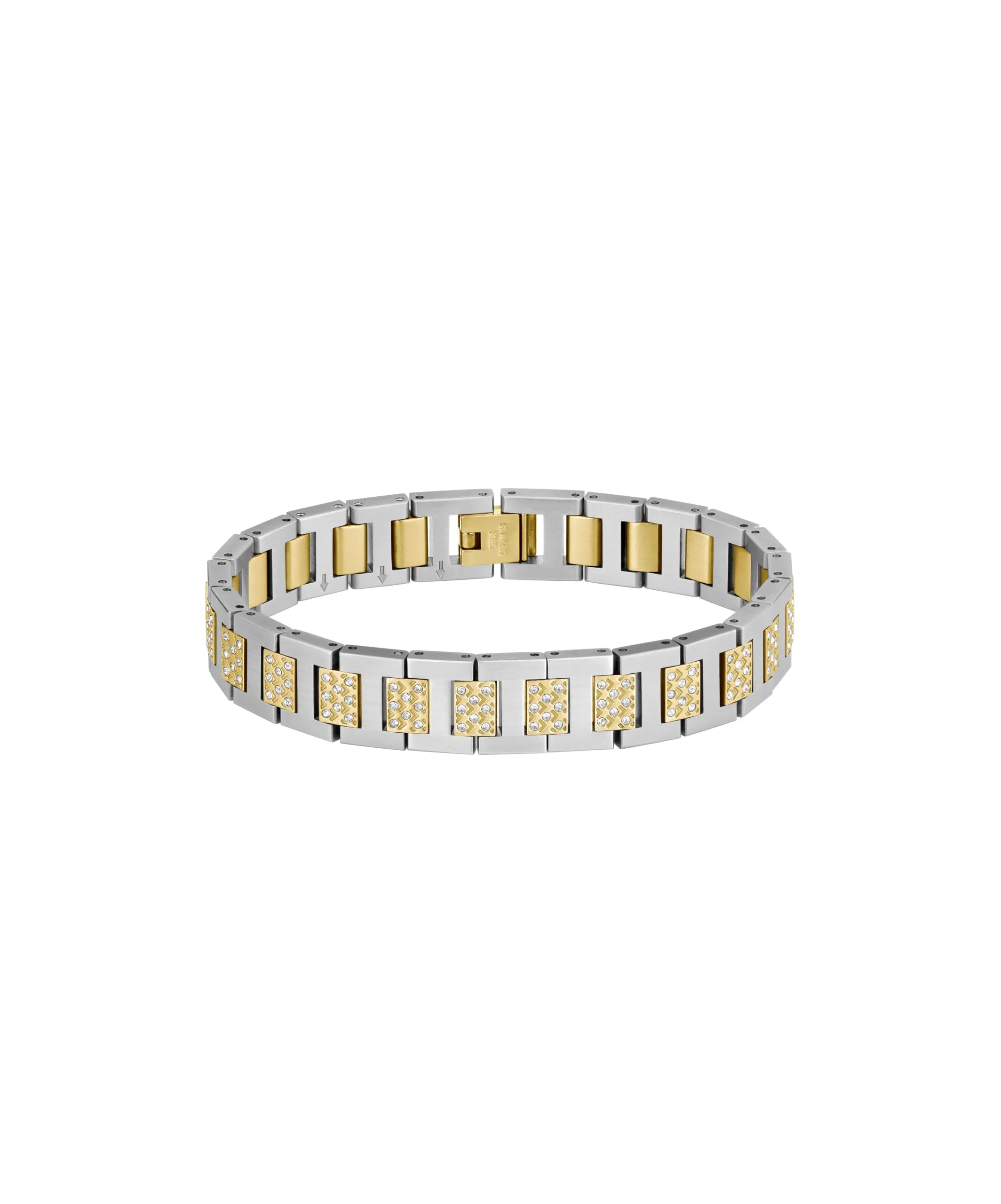 Lacoste Metropole Collection Bracciale da Uomo in Acciaio Inossidabile 2040636 - immagine 3