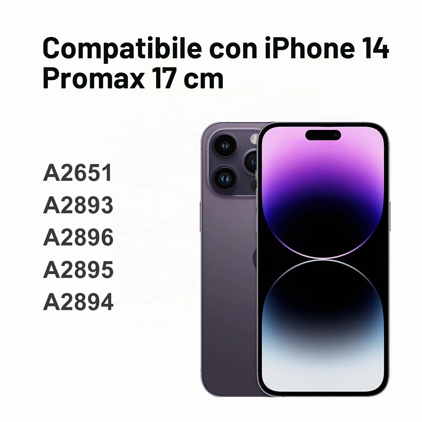 LL TRADER Schermo OLED 6,7'' per iPhone 14 Pro Max con Kit di Riparazione - immagine 2