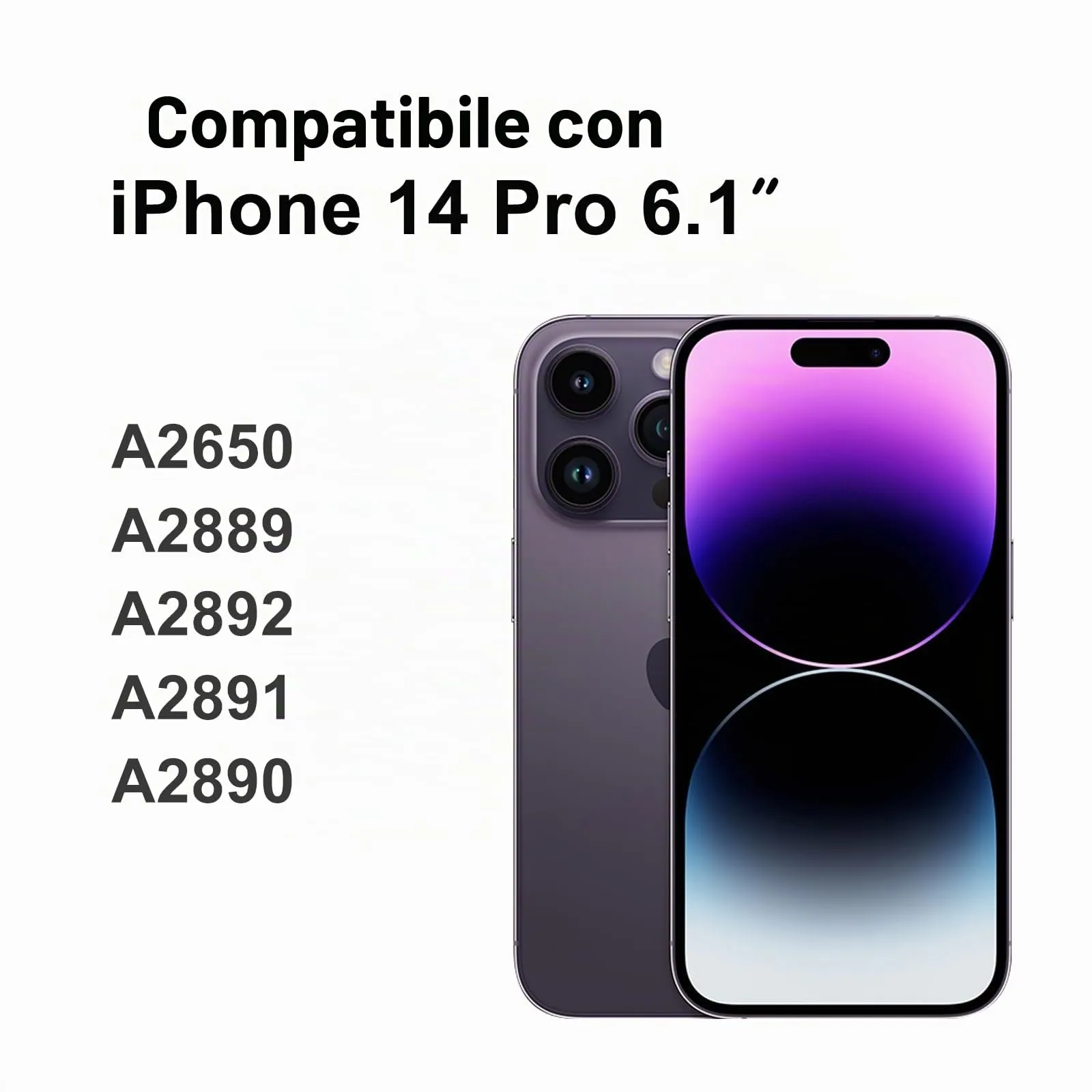 LL TRADER Schermo OLED 6,1'' per iPhone 14 Pro con Kit di Riparazione - immagine 2