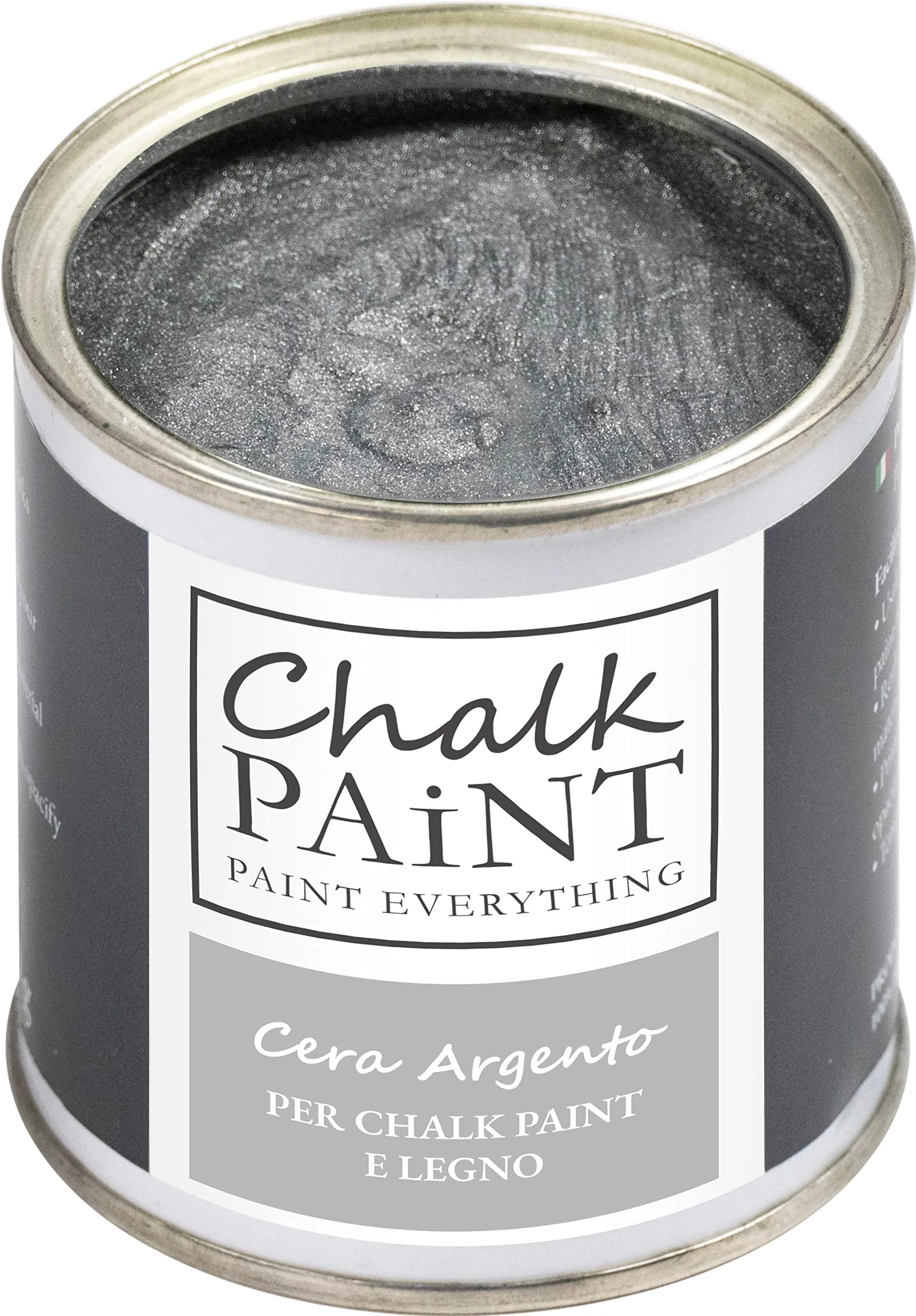 Chalk Paint Everything Cera Argento Metallico 250 ml - immagine 1