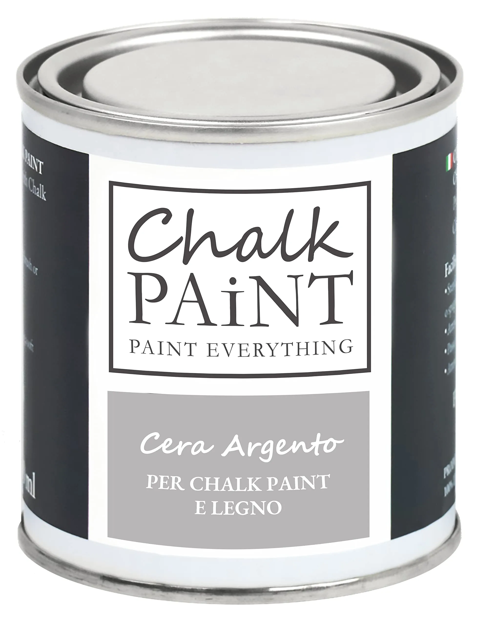 Chalk Paint Everything Cera Argento Metallico 250 ml - immagine 2