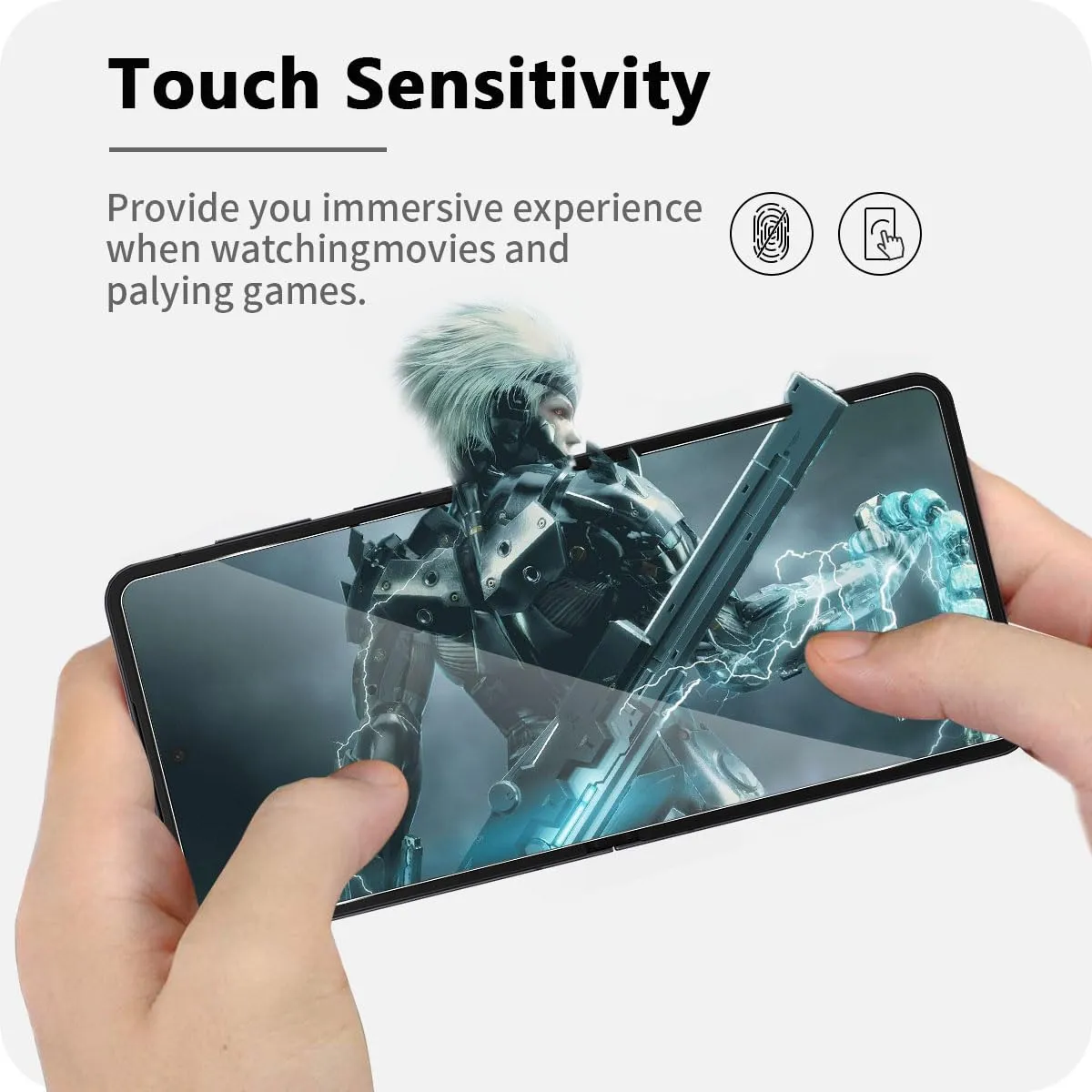 ELYCO Vetro Temperato per Samsung Galaxy Z Flip 8, 6 Pezzi - immagine 5