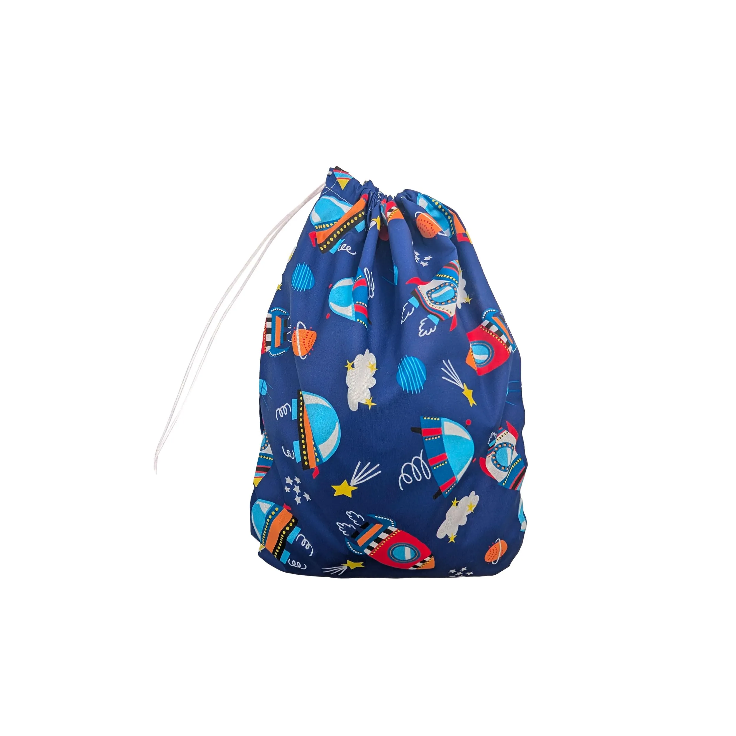 Panini Tessuti Sacchetto per cambio asilo nido in 100% Cotone, 34x44 cm - immagine 2