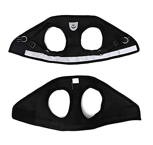 FEimaX Set Imbracatura e Guinzaglio per Cani e Gatti, Imbottita, Traspirante e Riflettente, S (Torace 30-34cm) - immagine 6
