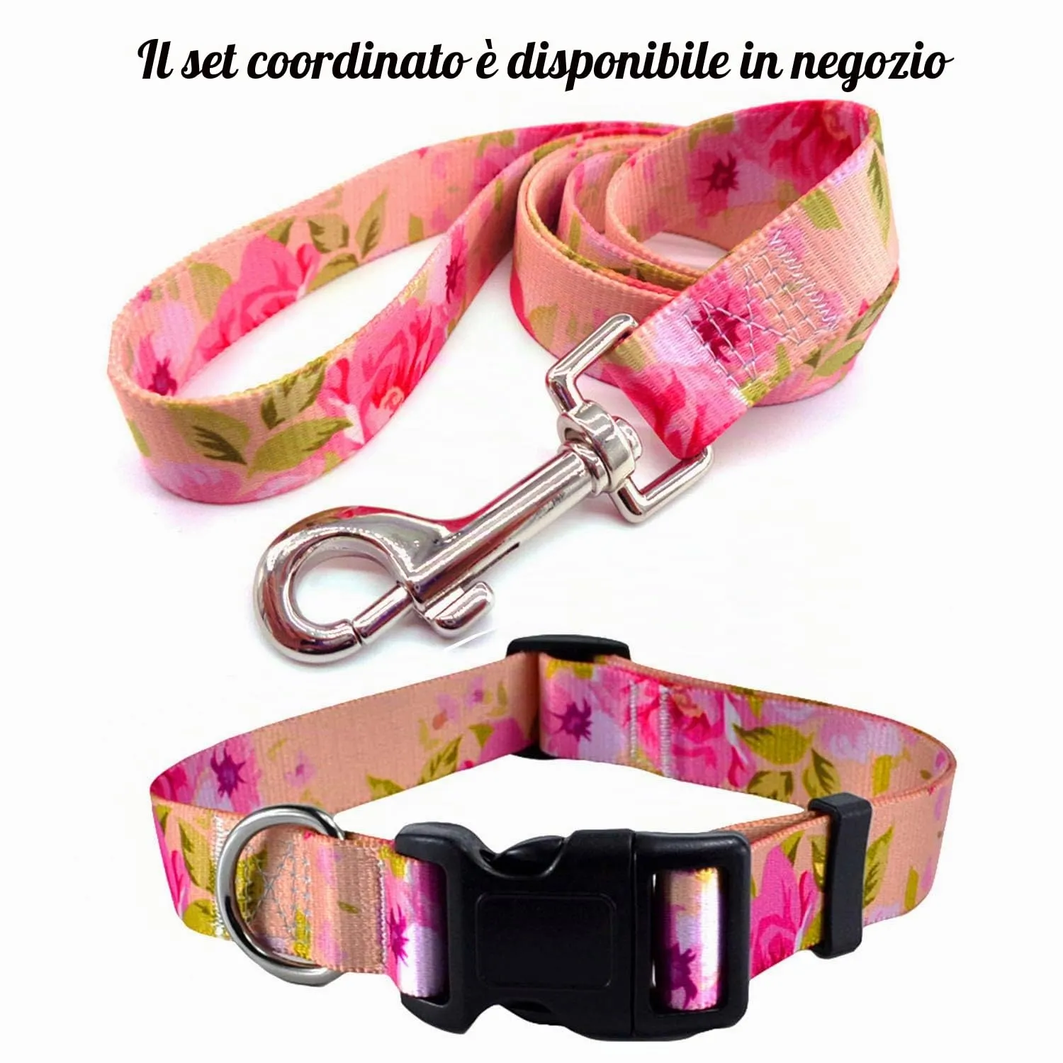 Mihqy Collare per Cani e Gatti Regolabile, Disegno Bohémien Floreale Geometrico Tribale, Rosa, S - immagine 6