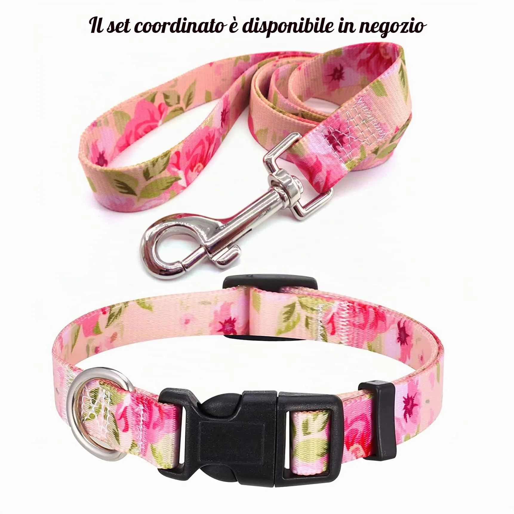Mihqy Collare per Cani e Gatti, Morbido Regolabile, Disegno Bohémien Floreale Geometrico Tribale, Rosa, XS - immagine 5