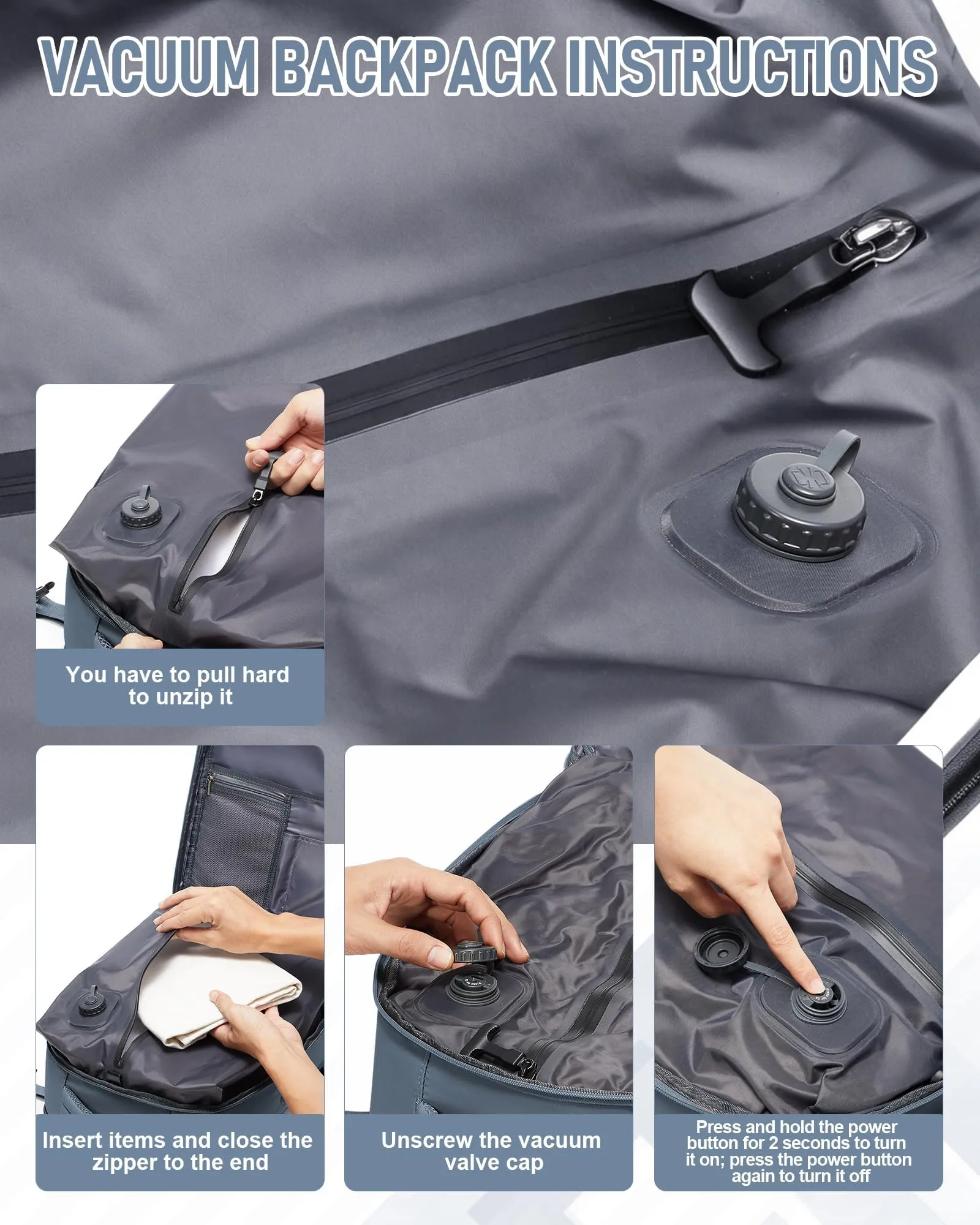 SZLX Zaino da Viaggio Sottovuoto 40x30x20 per Ryanair, Wizzair e Vueling, Bagaglio a Mano con Porta USB, Scomparto Scarpe e Laptop 14 Pollici - immagine 9