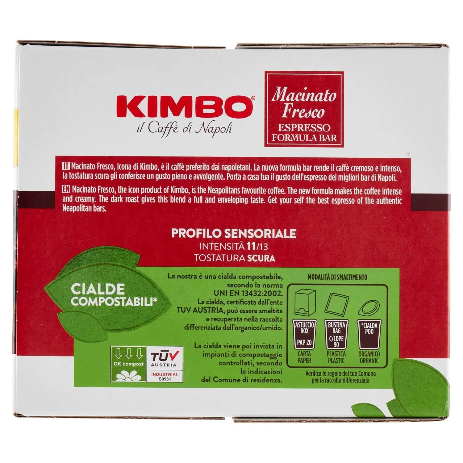 Kimbo Caffè Compostabili ESE, 100 Cialde - immagine 3