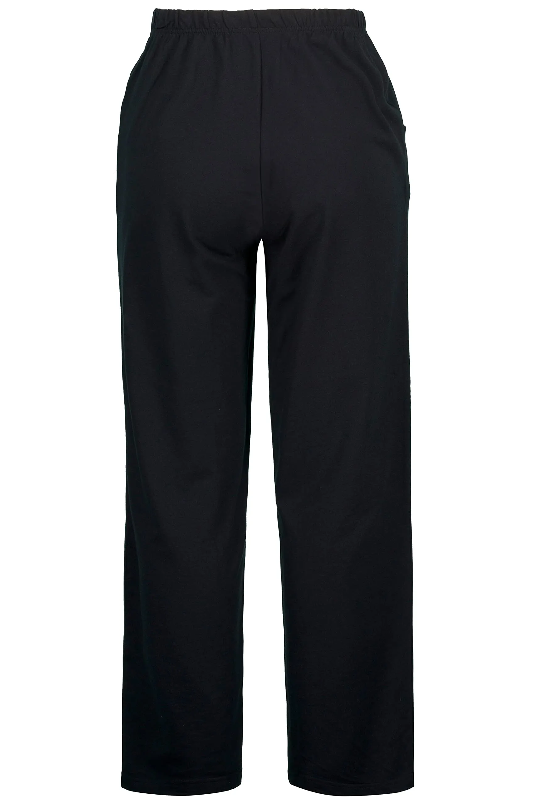 Ulla Popken Pantaloni da Jogging Donna, Nero, 36W / 32L - immagine 4