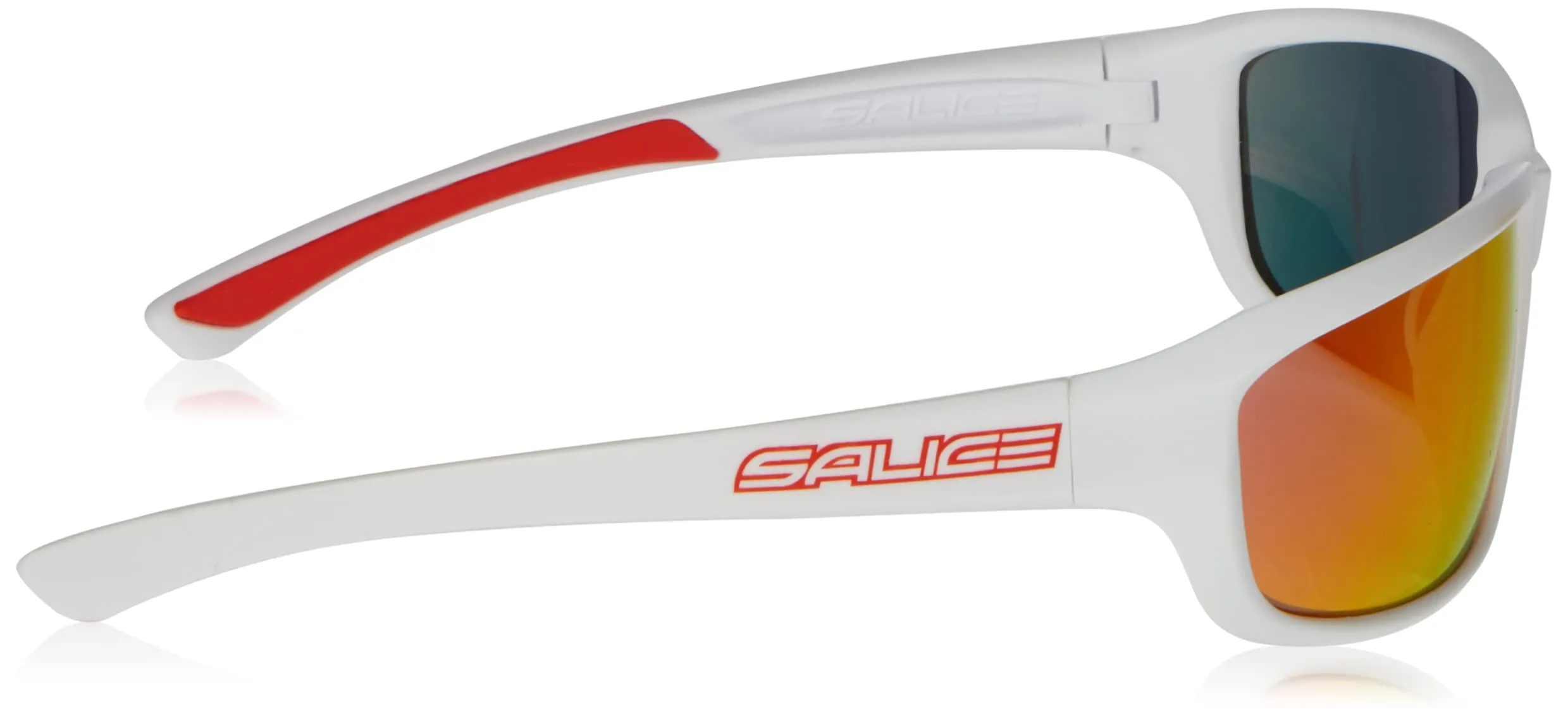 Salice 001RW Occhiale Sole SR Unisex-Adulto, Bianco/RW Rosso - immagine 3