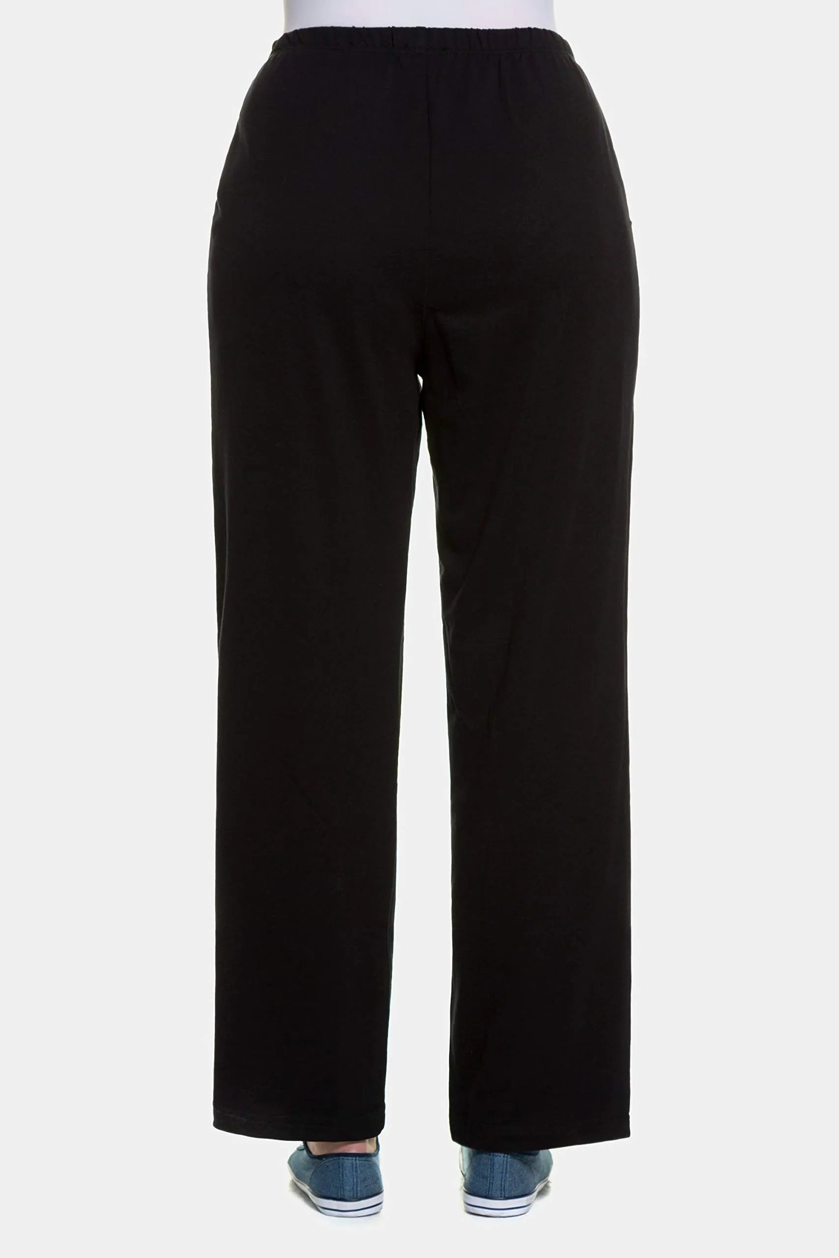 Ulla Popken Pantaloni da Jogging Donna, Nero, 32W / 32L - immagine 6