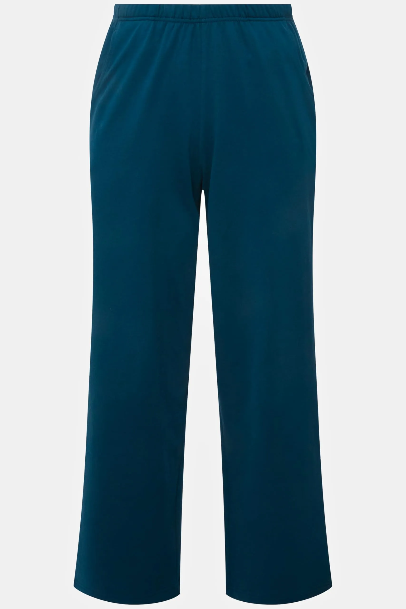 Ulla Popken Pantaloni da Jogging Donna, Grigio Chiaro mélange, 32W / 32L - immagine 7