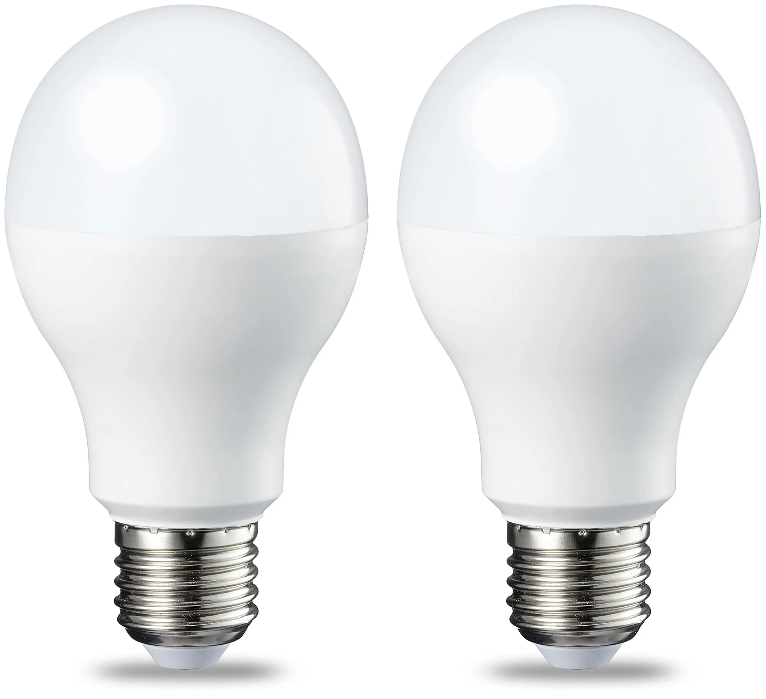 Amazon Basics Lampadine a LED E27, 13W (100W), Bianco Freddo, Non Dimmerabili, Confezione da 2 - immagine 1