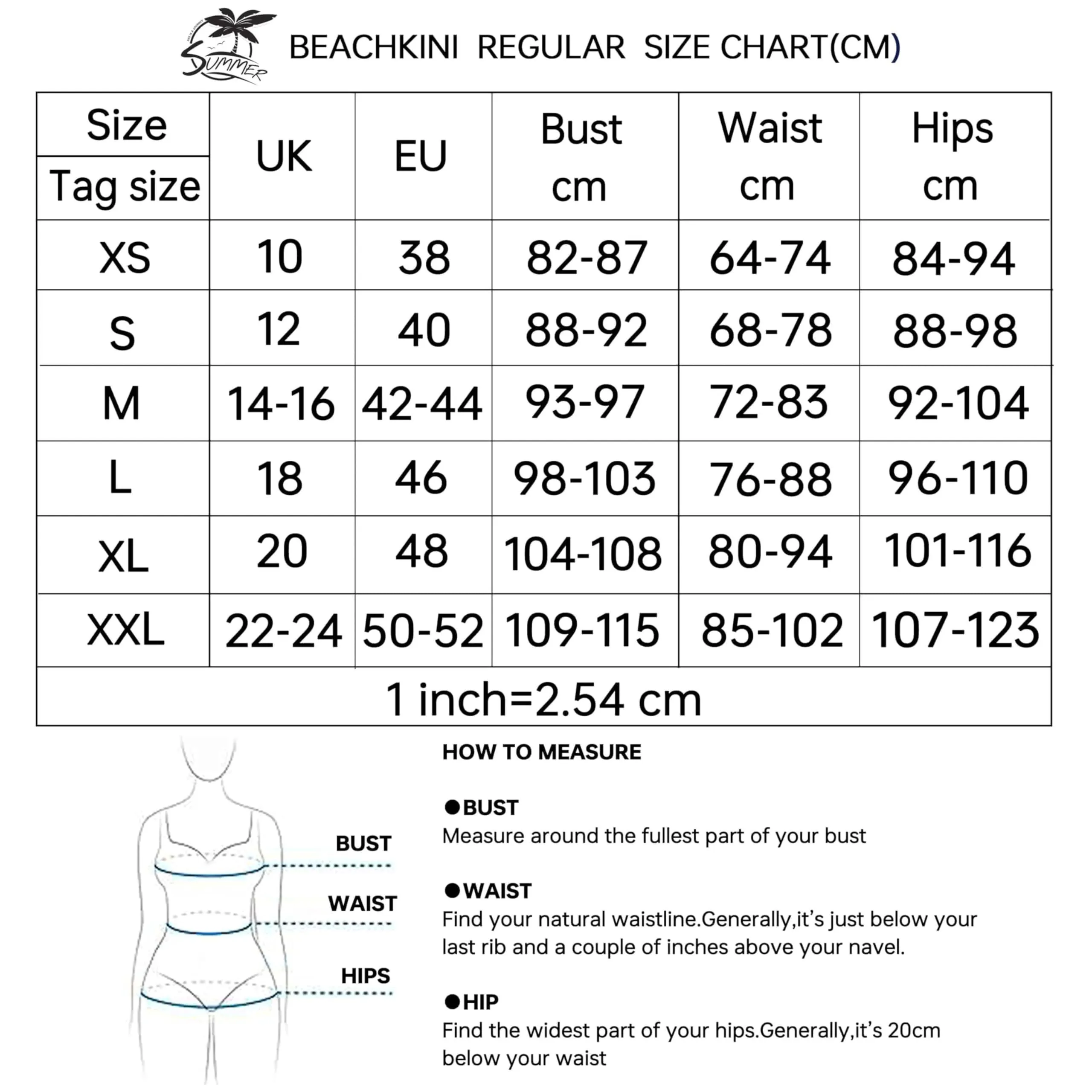 BEACHKINI Costume da Bagno Intero Donna a Maniche Lunghe con Protezione UV, Nero e Viola Lavanda, XXL - immagine 3