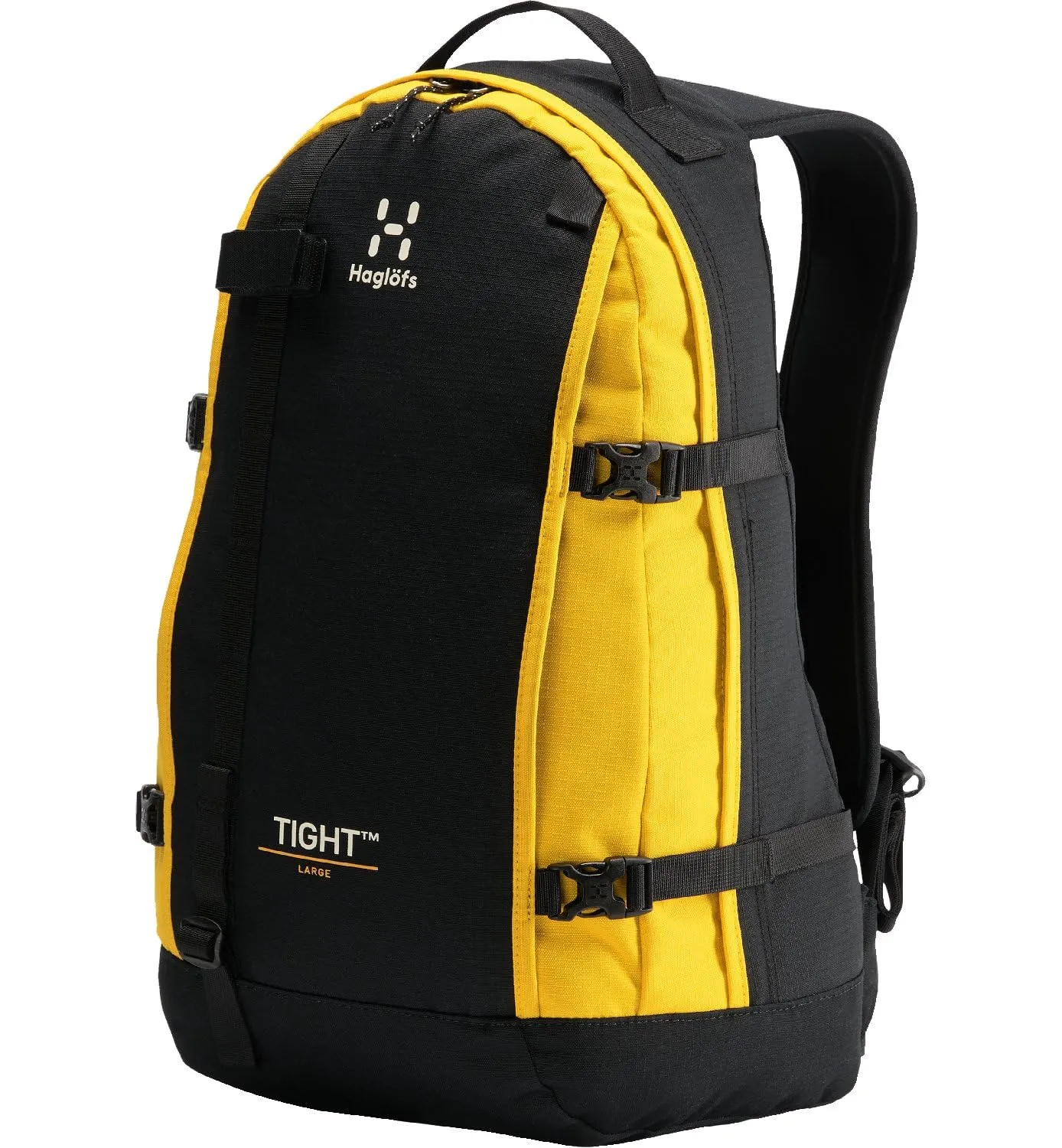 Haglöfs Tight Large Zaino sportivo Unisex True Black/Pumpkin Yellow - immagine 4