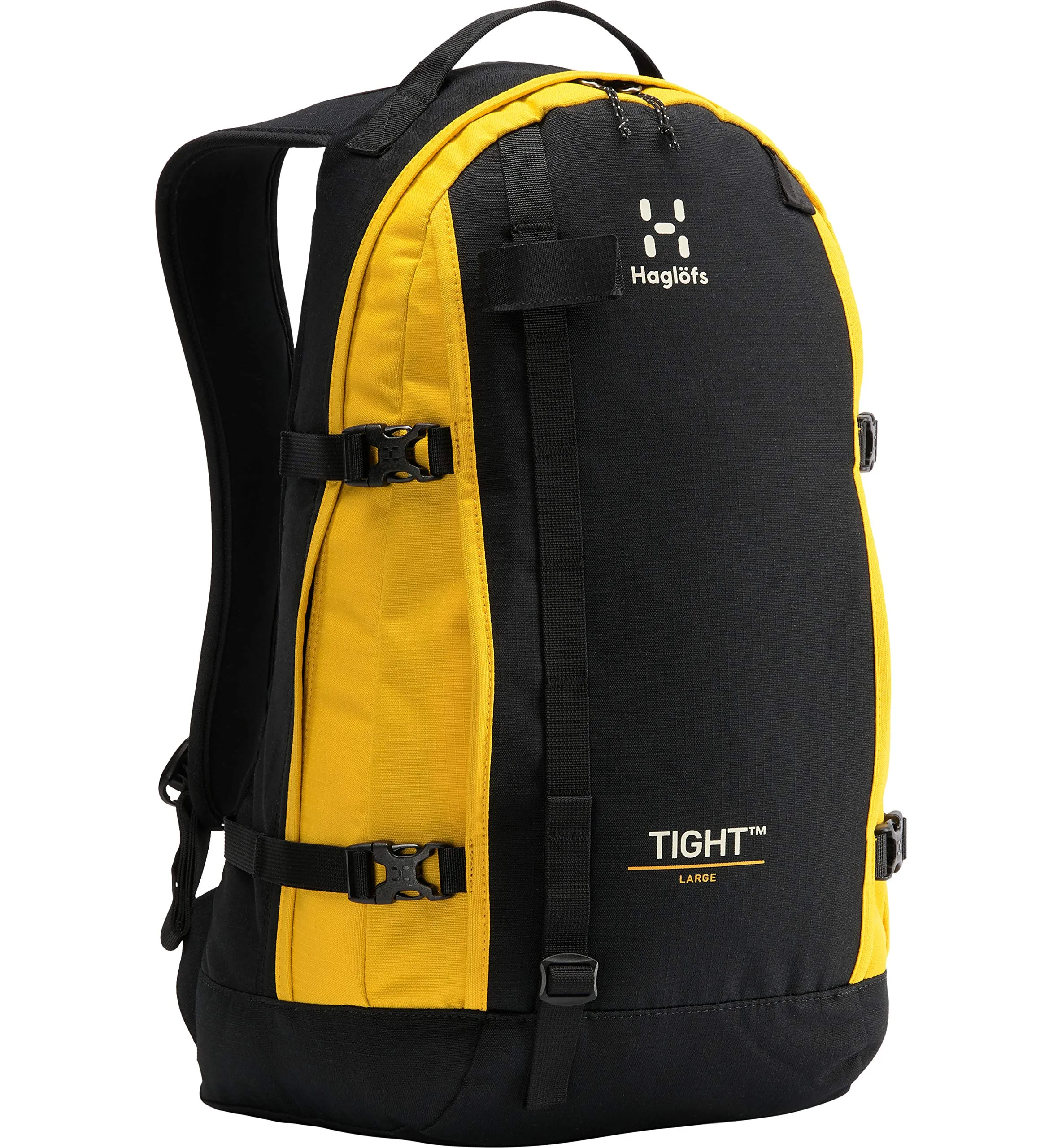 Haglöfs Tight Large Zaino sportivo Unisex True Black/Pumpkin Yellow - immagine 5