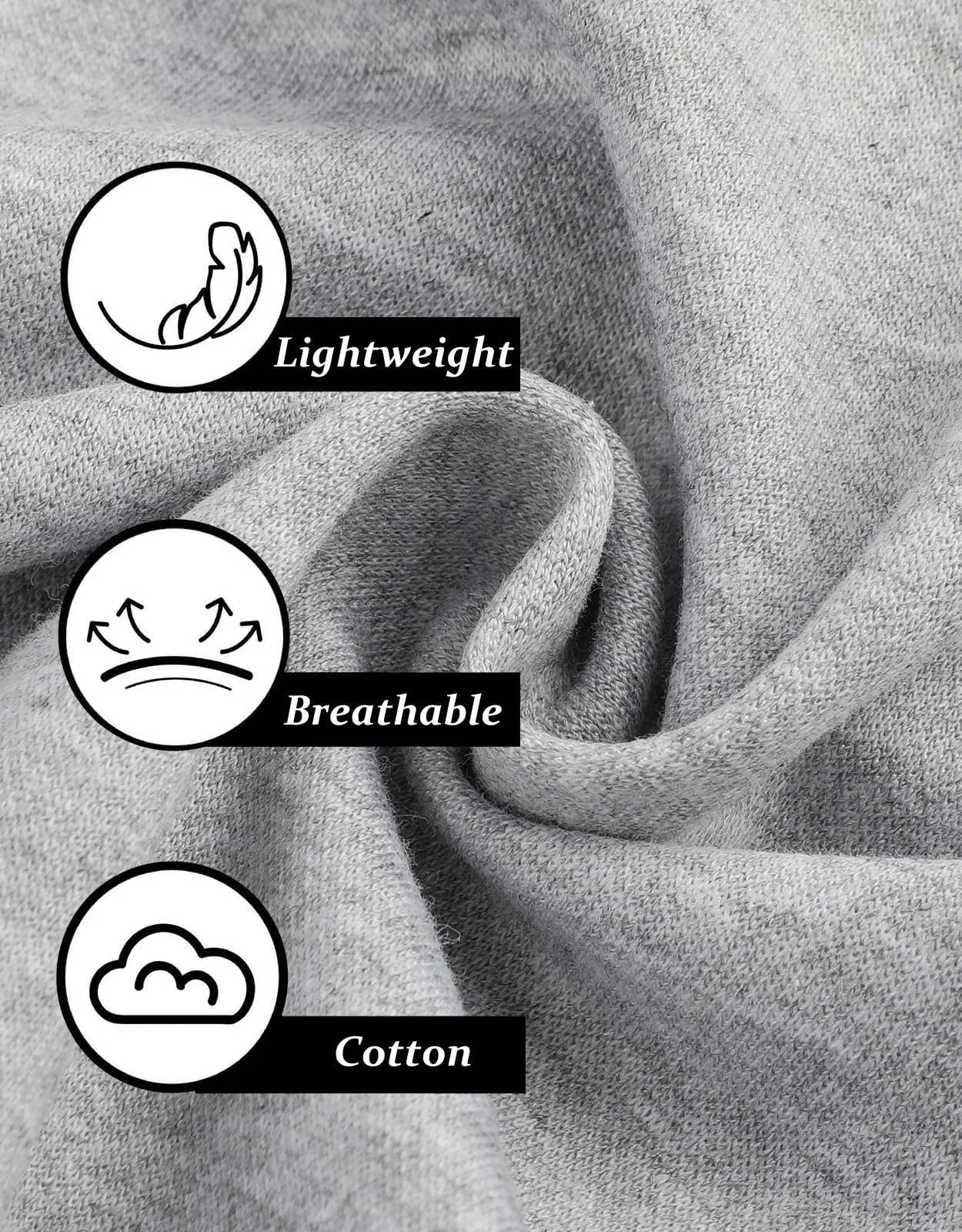 Suwangi Pantaloni Tuta Cargo Jogging Uomo con 4 Tasche - immagine 6