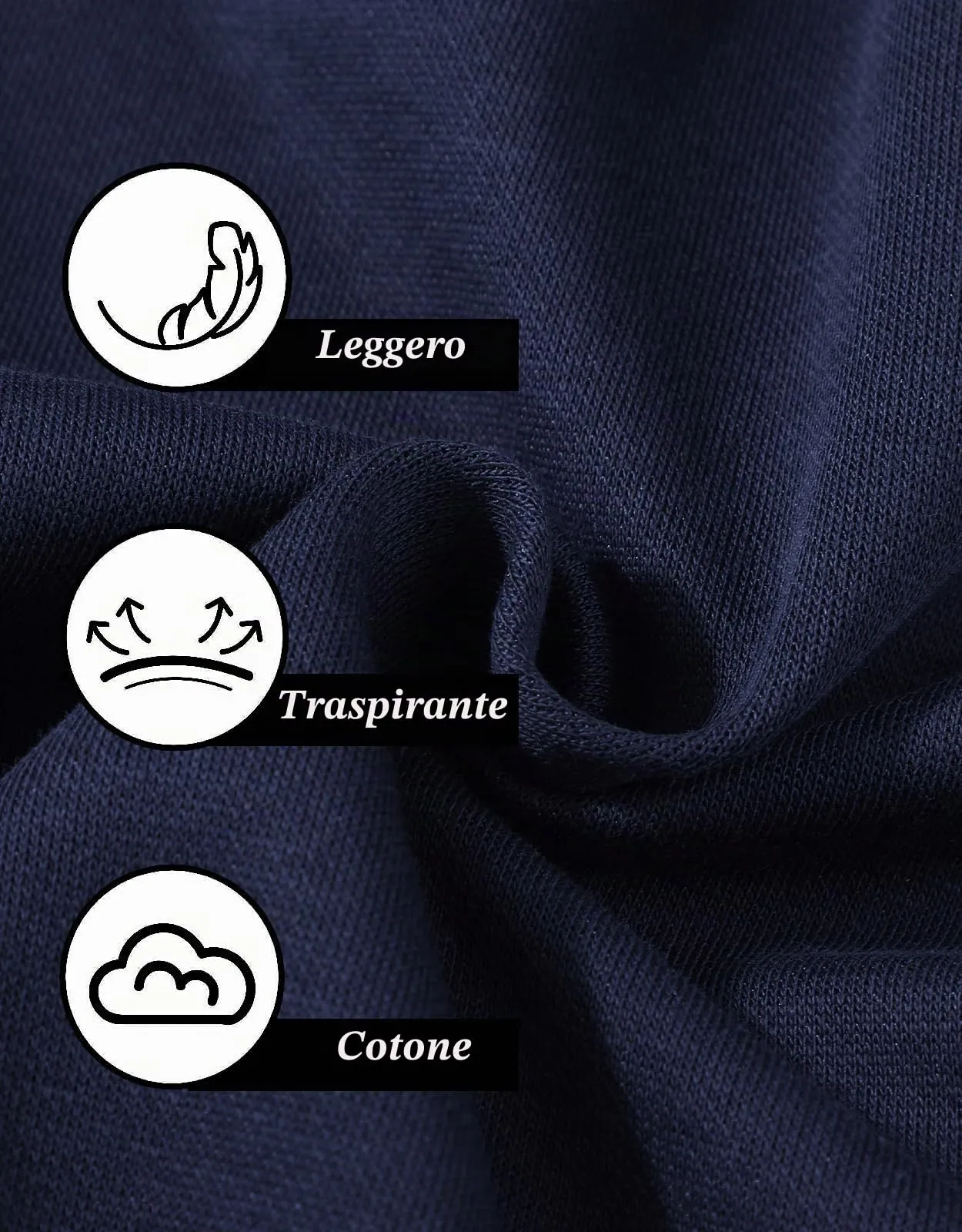 Suwangi Pantaloni Tuta Cargo Jogging Uomo con 4 Tasche - immagine 6