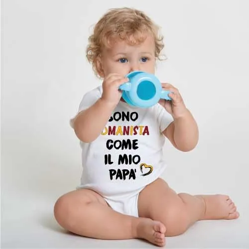 La Ruotante Body Neonato per Tifosi - 6-12 Mesi - immagine 3
