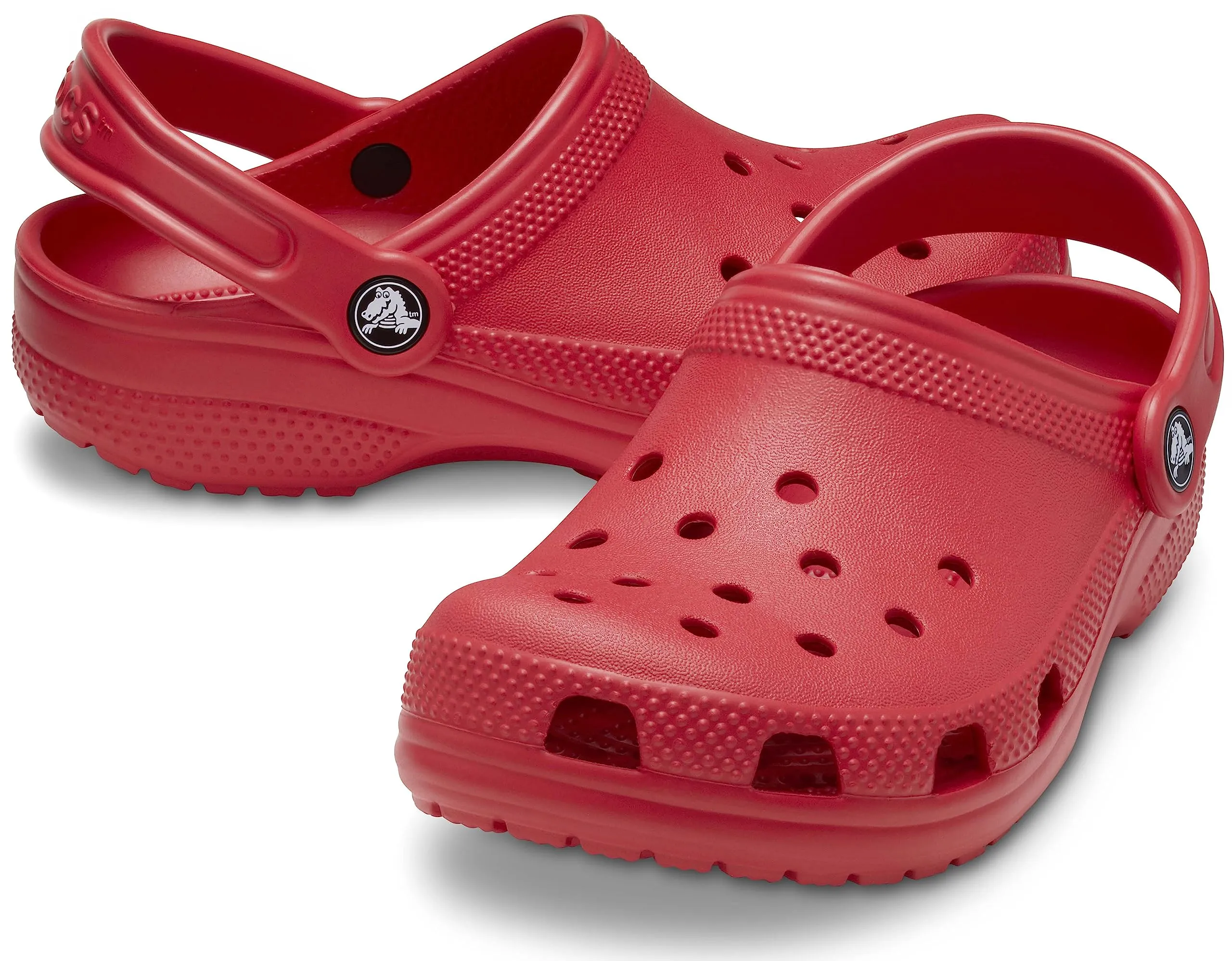 Crocs Classic Clog K, Unisex Kids' Clogs, Varsity Red, 38/39 EU - immagine 5