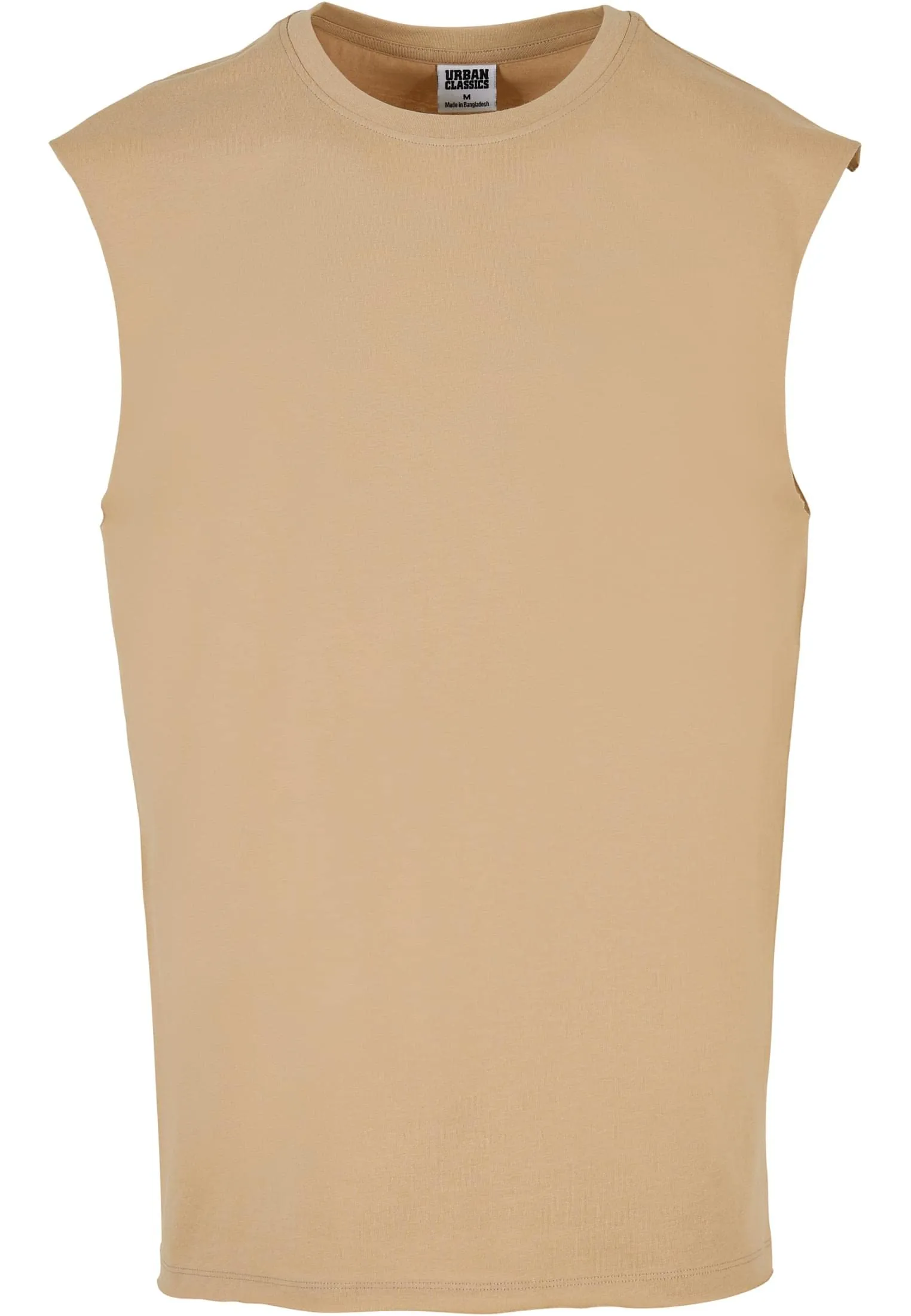 Urban Classics Open Edge Sleeveless Tee - Unionbeige - immagine 4
