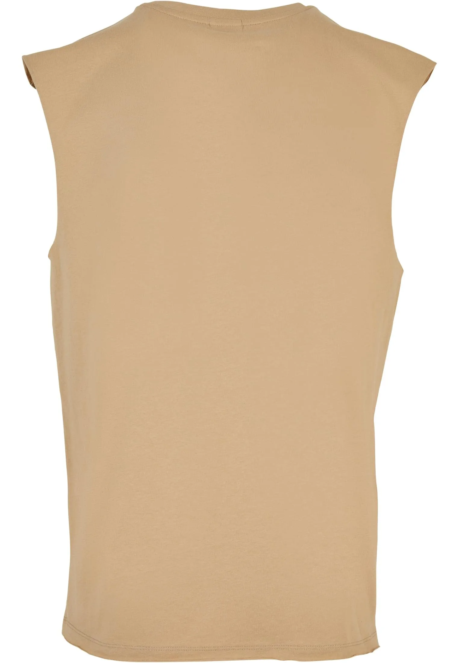Urban Classics Open Edge Sleeveless Tee, Beige, XXL - immagine 5