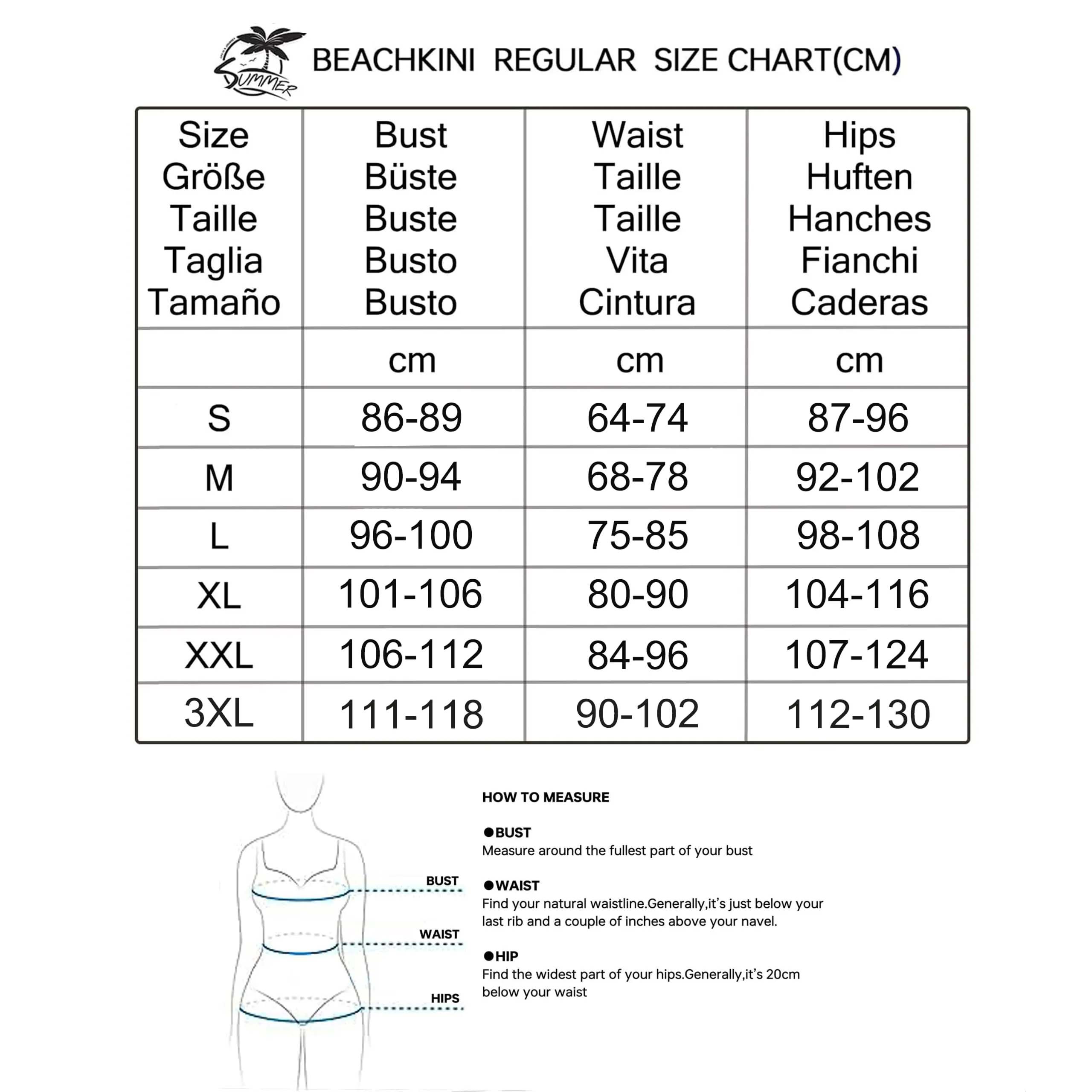 BEACHKINI Costume da Bagno Intero Donna Maniche Lunghe Rashguard Surf Zip Integrale Gamba Corta, Nero Unito, M - immagine 4