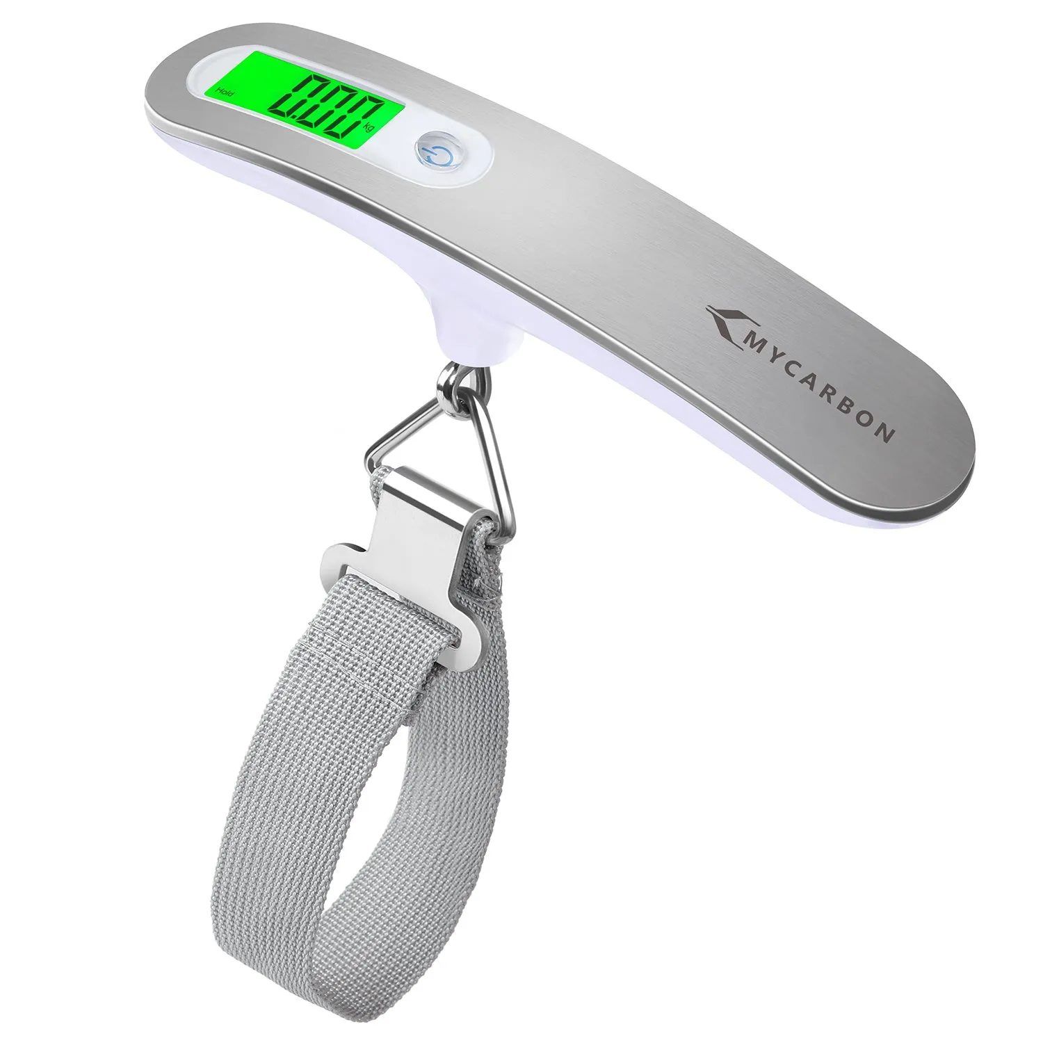 MYCARBON Bilancia per Valigie Digitale 50kg con Funzione Tara e Display LCD - immagine 1