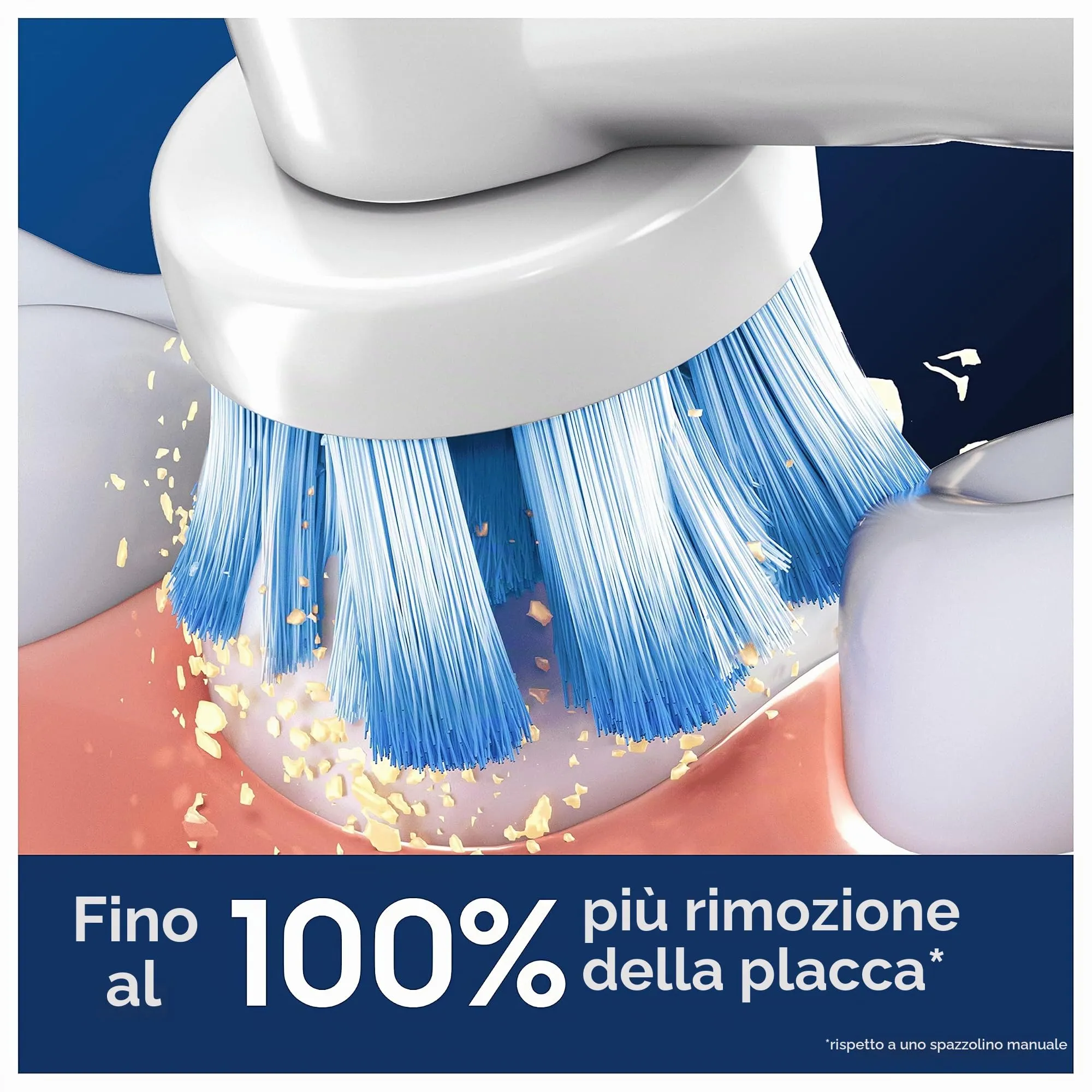 Oral-B Sensitive Clean Testine di Ricambio, Bianche, 12 Ricambi - immagine 3