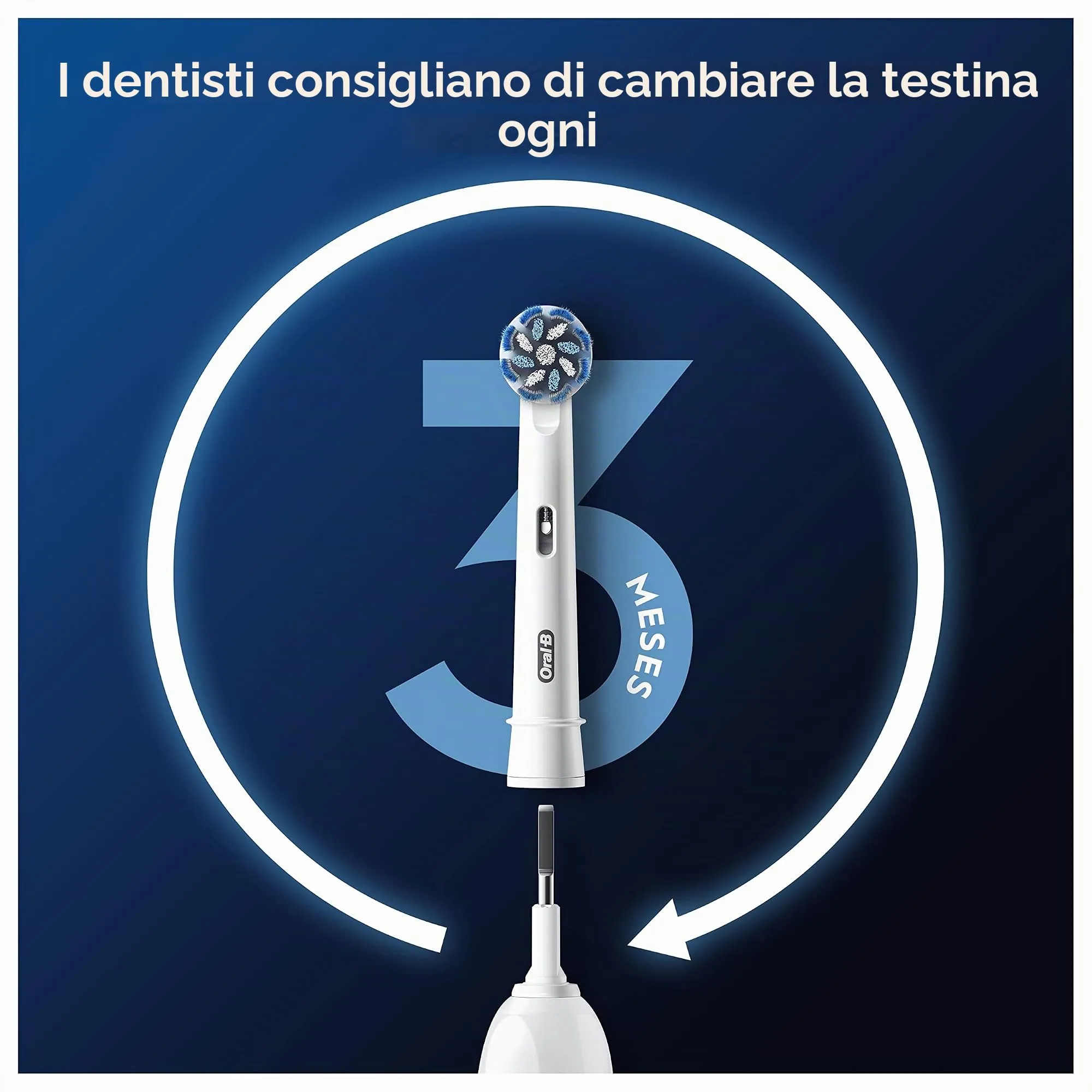 Oral-B Sensitive Clean Testine di Ricambio, Bianche, 12 Ricambi - immagine 5
