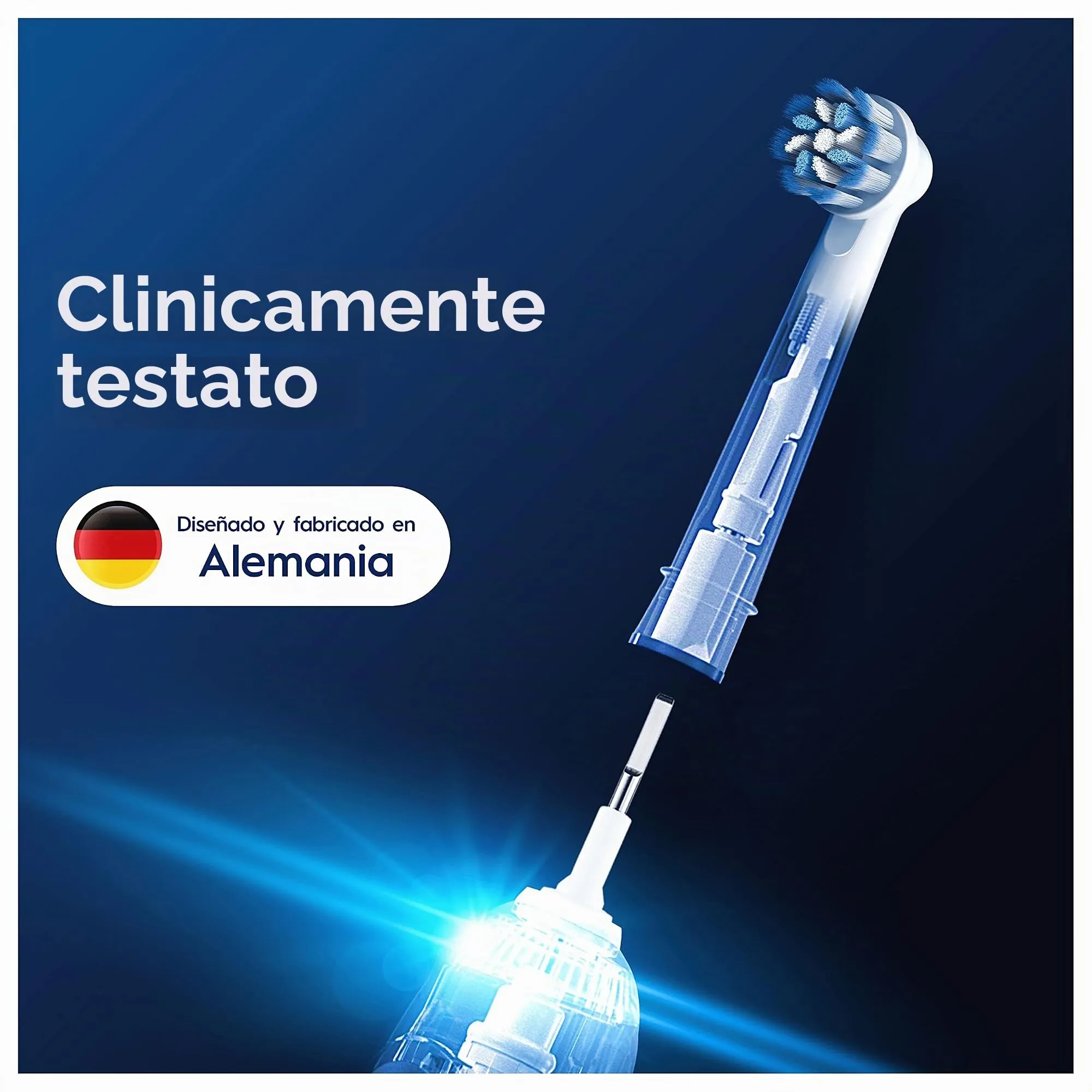 Oral-B Sensitive Clean Testine di Ricambio, Bianche, 12 Ricambi - immagine 7