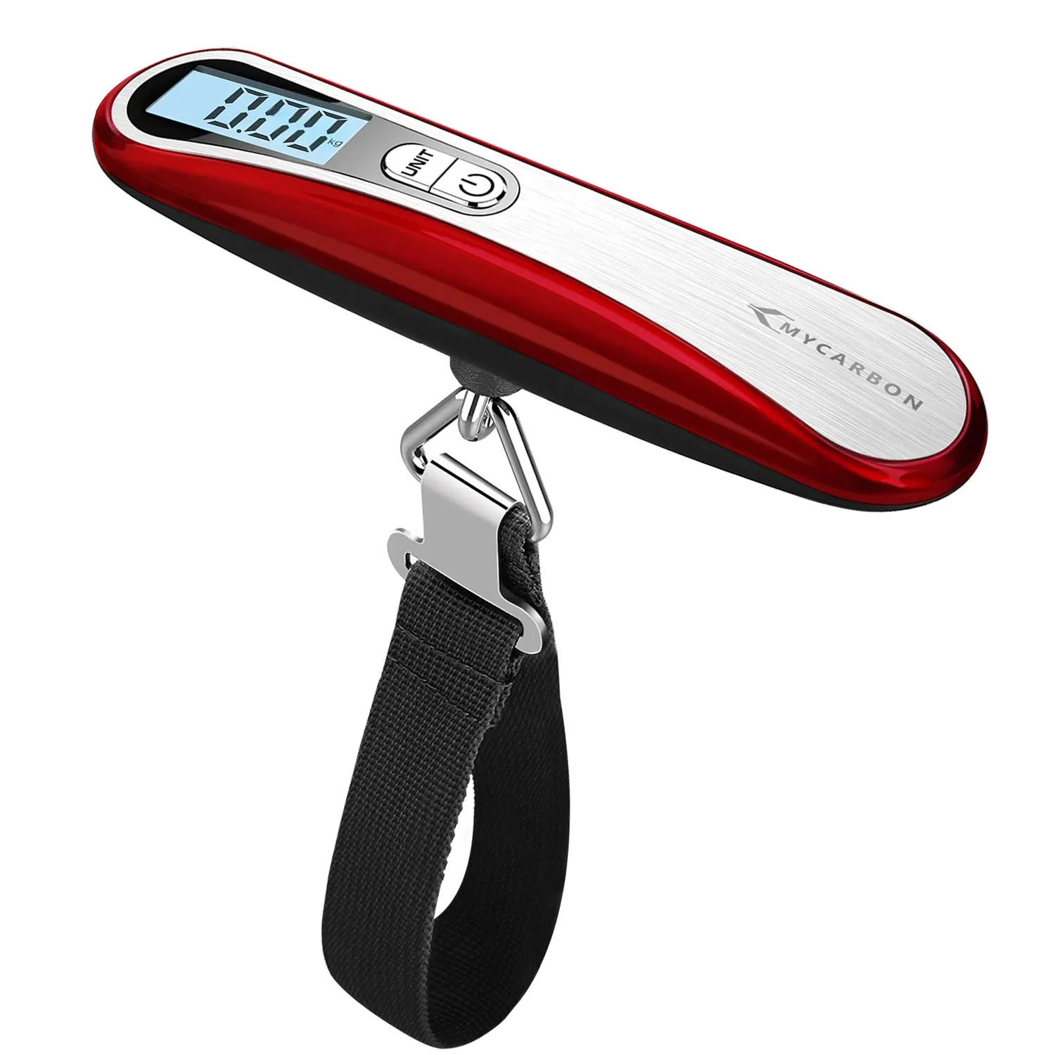 MYCARBON Bilancia per Valigie 50kg con LCD Display e Funzione Tara - immagine 1