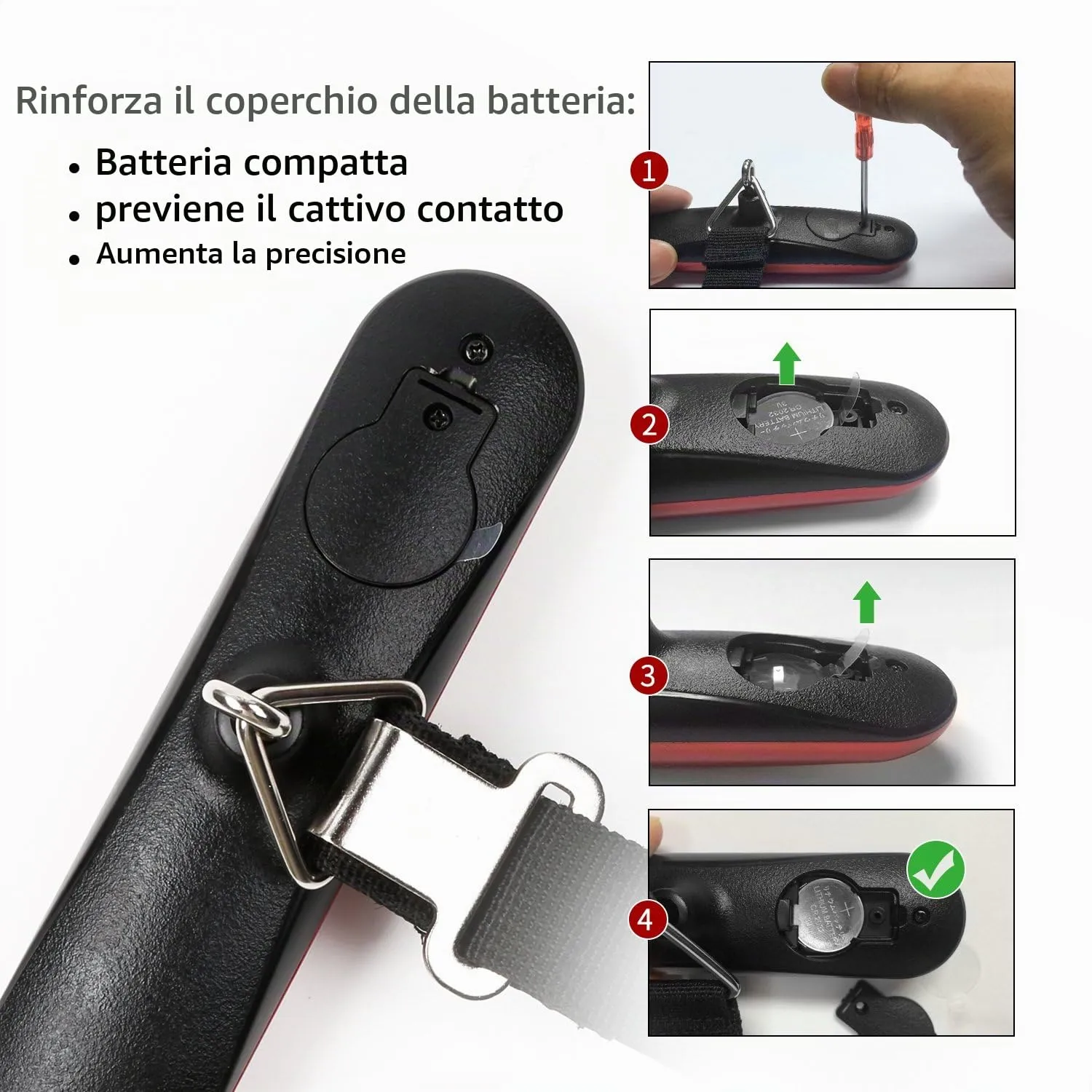 MYCARBON Bilancia per Valigie 50kg con LCD Display e Funzione Tara - immagine 8