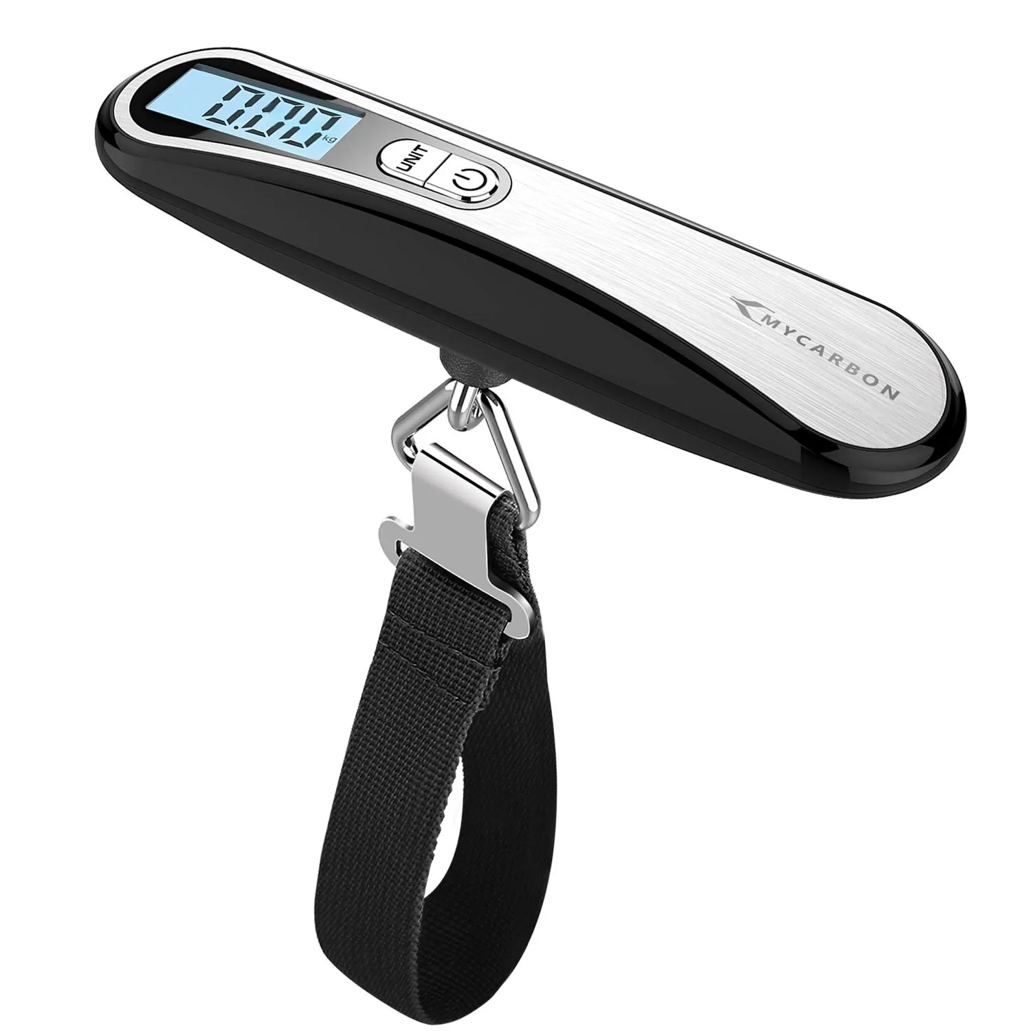 MYCARBON Bilancia per Valigie 50kg con Display LCD e Funzione Tara - immagine 1