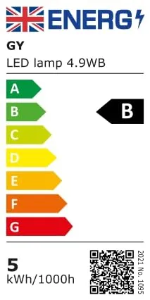 GY Lampadine GU10 LED, 4.9W, 790 Lumen, 6500K Bianco Freddo, Non Dimmerabile, 2 pezzi - immagine 14