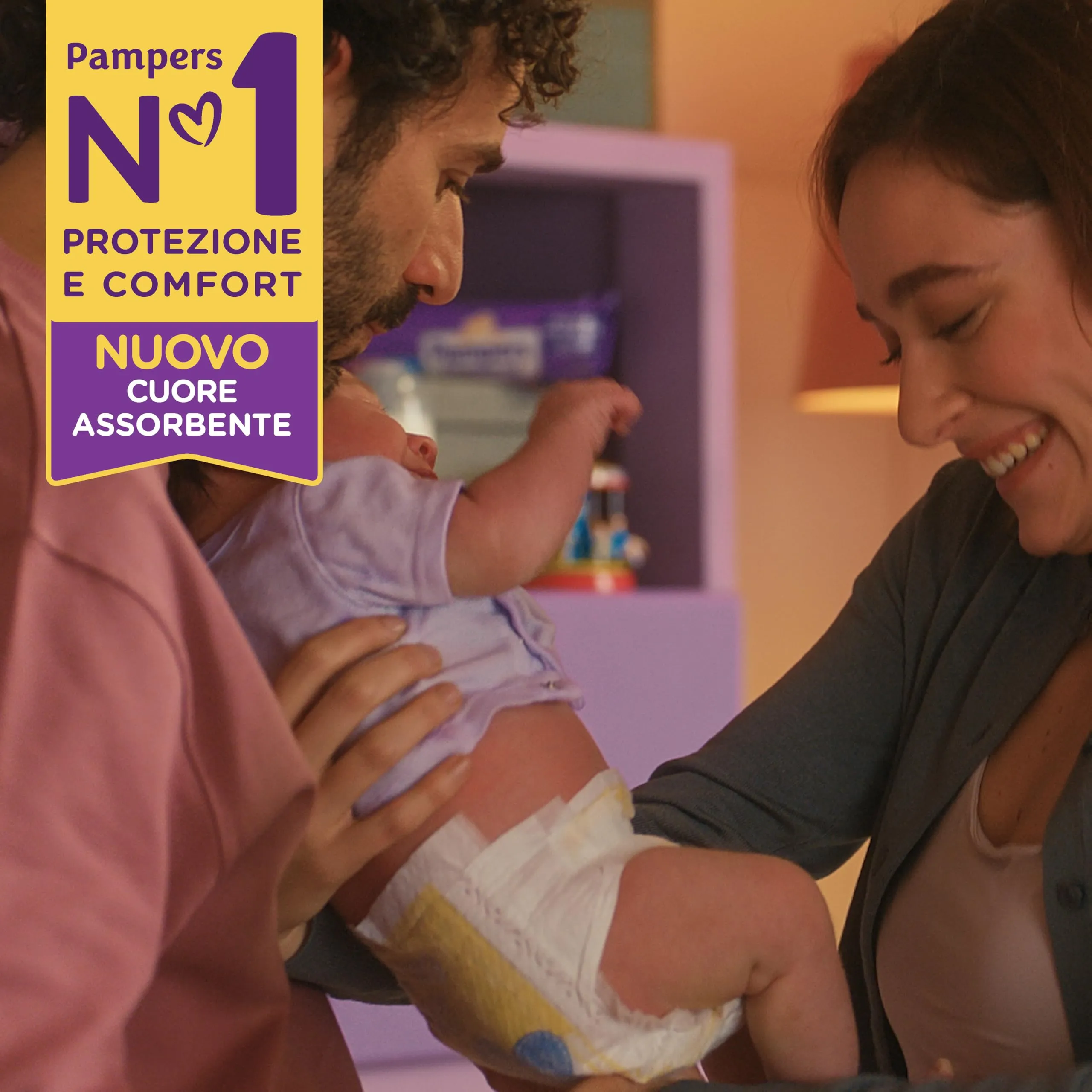 Pampers Progressi Kit Prime Coccole, Taglia 1 e 2, 84 Pannolini Neonato - immagine 2