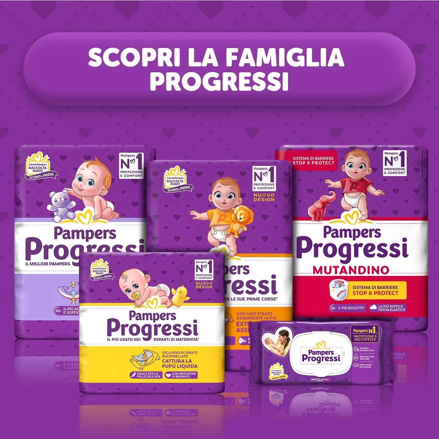 Pampers Progressi Kit Prime Coccole, Taglia 1 e 2, 84 Pannolini Neonato - immagine 10