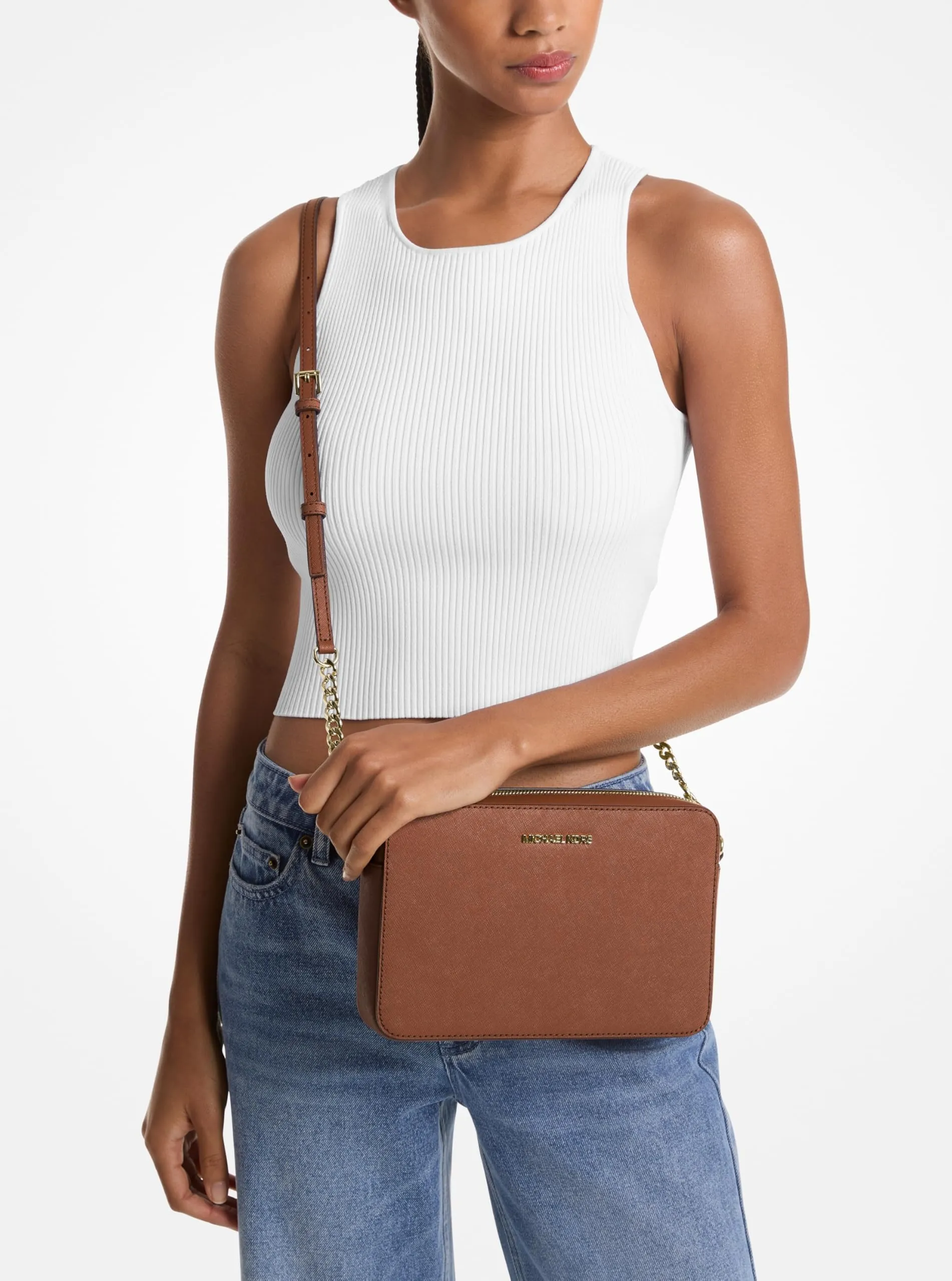 Michael Kors 32S4GTVC3L-230 LG EW Crossbody Donna Luggage - immagine 3