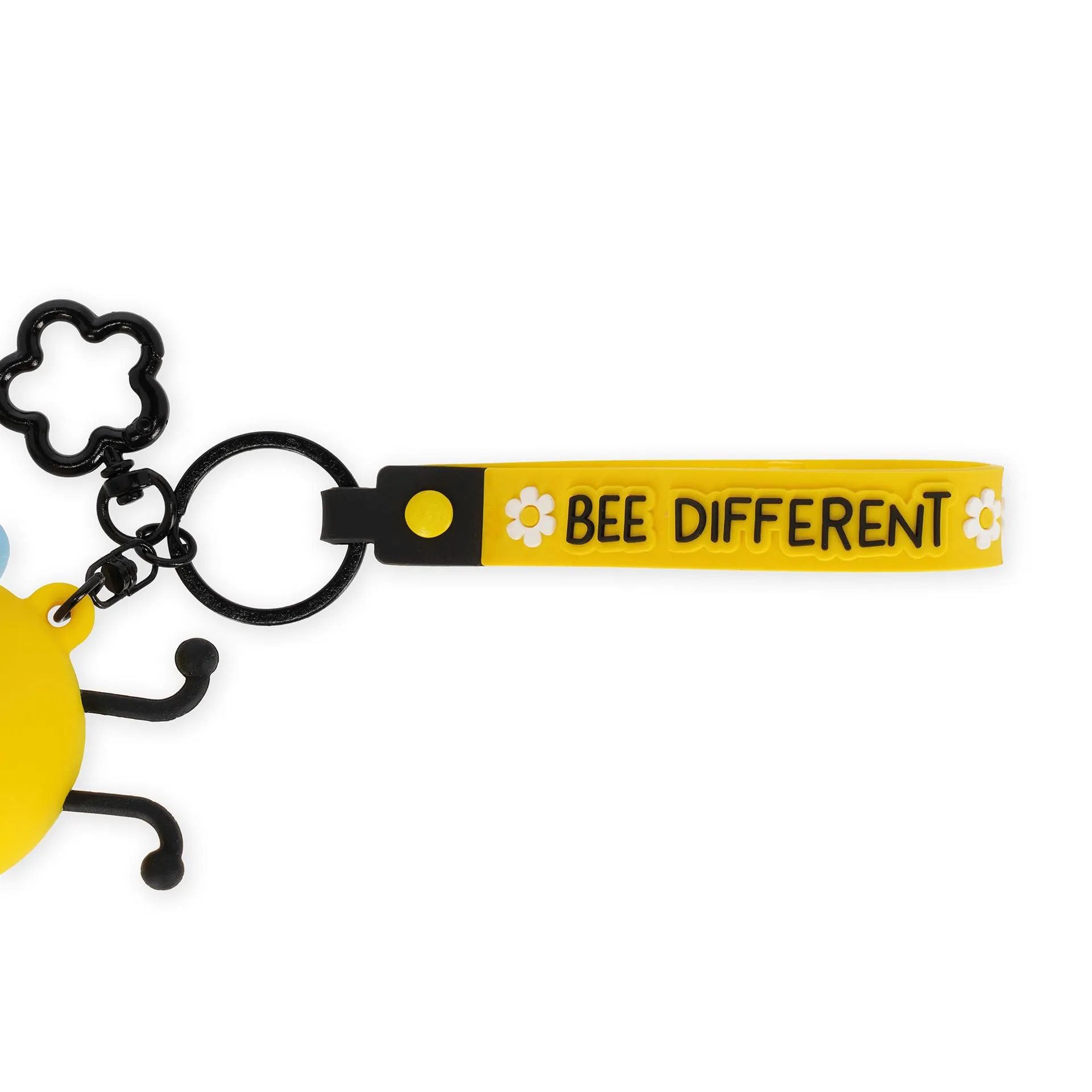 Legami Portamonete con Portachiavi Mini Kawaii Bee in Silicone, 5 x 12 x 5 cm - immagine 5