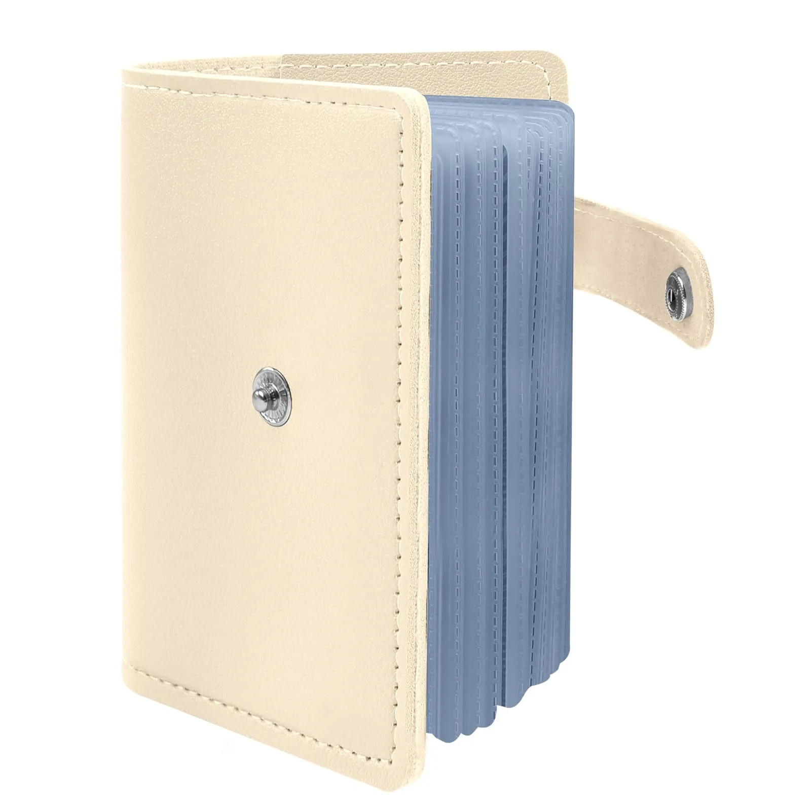 OSDUE Porta Carte di Credito in Pelle PU con Protezione RFID, 26 Scomparti - immagine 9