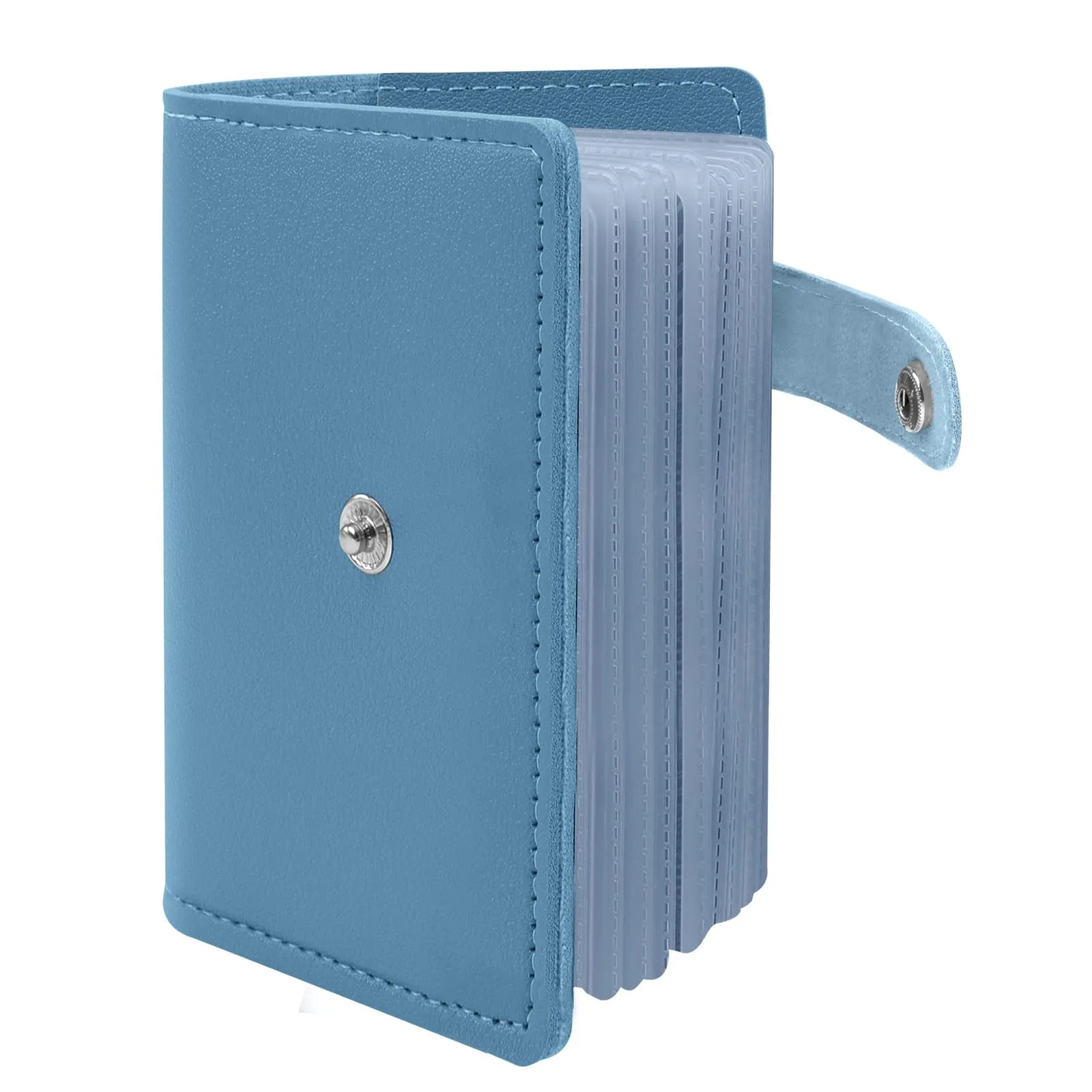 OSDUE Porta Carte di Credito in Pelle PU con Protezione RFID, 26 Scomparti - immagine 8