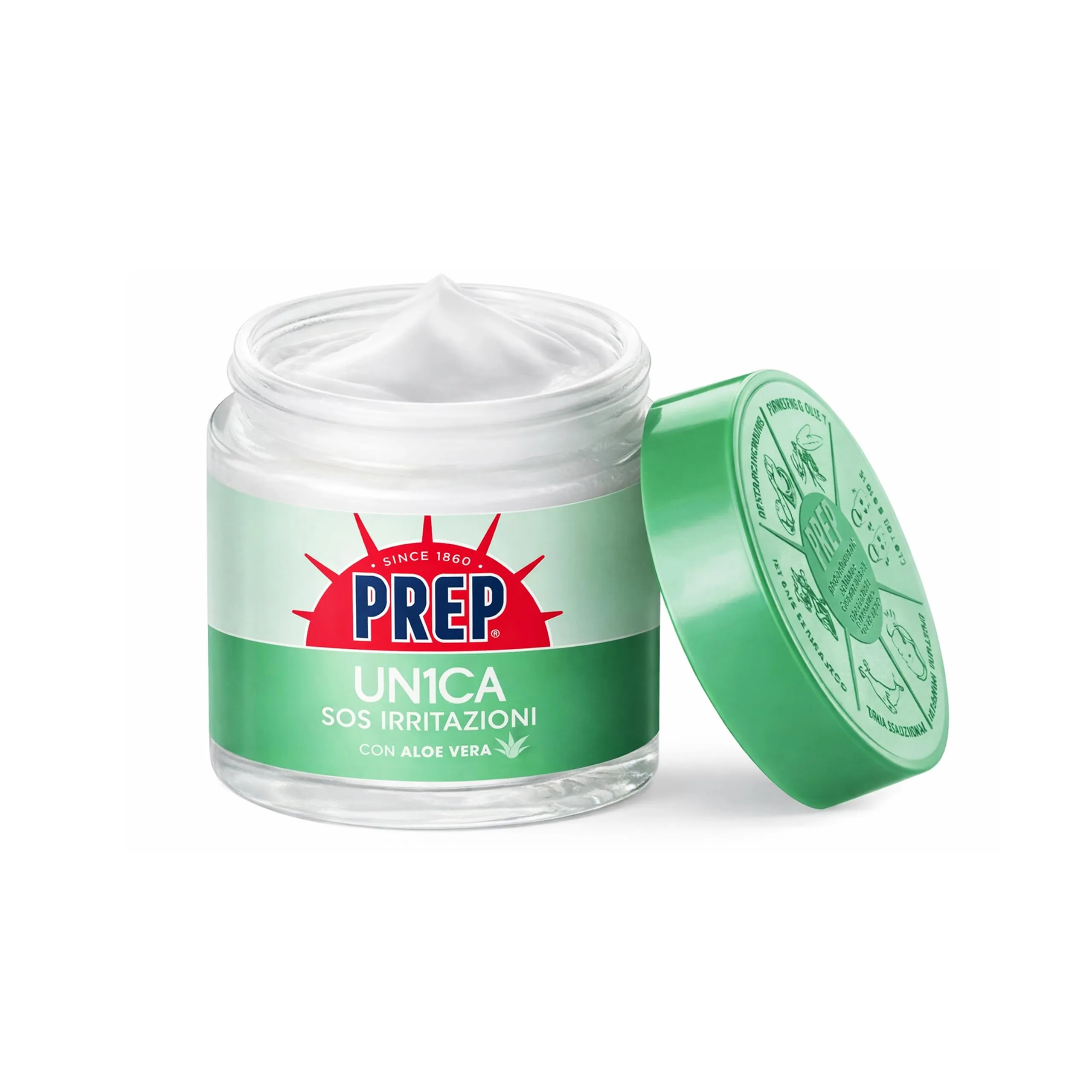 Prep Un1ca SOS Irritazioni Crema Idratante e Lenitiva con Aloe Vera e Glicerina per Pelli Sensibili, 75ml - immagine 2