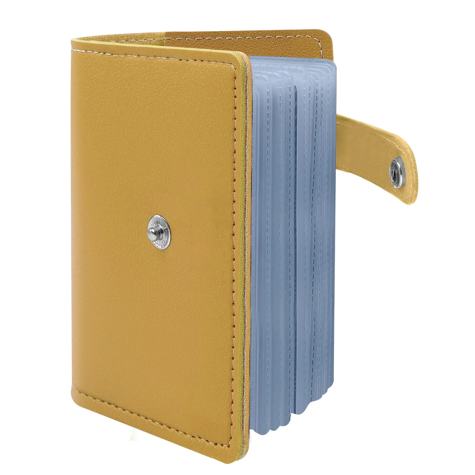 OSDUE Porta Carte di Credito in Pelle PU con Protezione RFID, 26 Scomparti - immagine 9
