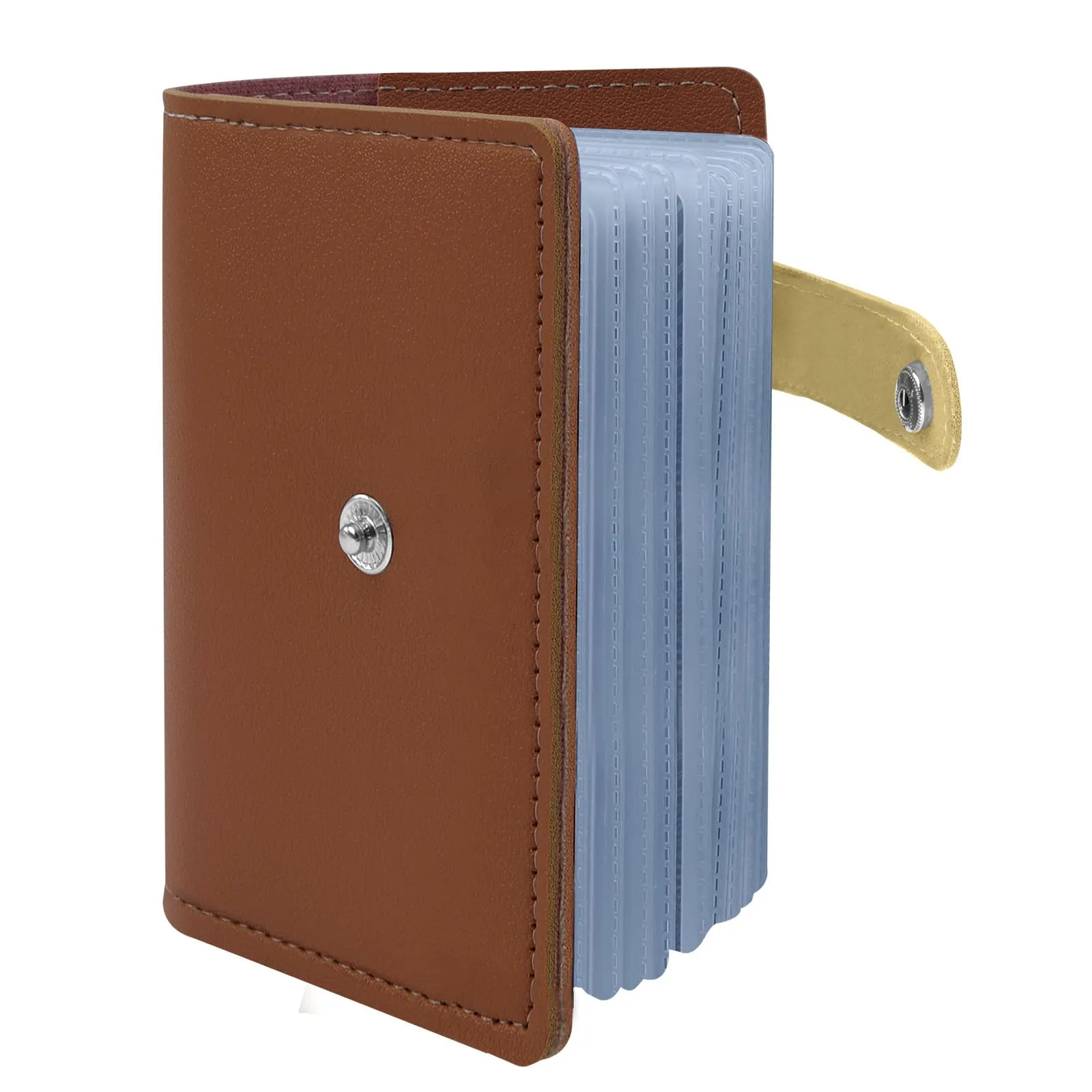 OSDUE Porta Carte di Credito in Pelle PU, Protezione RFID, 26 Scomparti - immagine 9