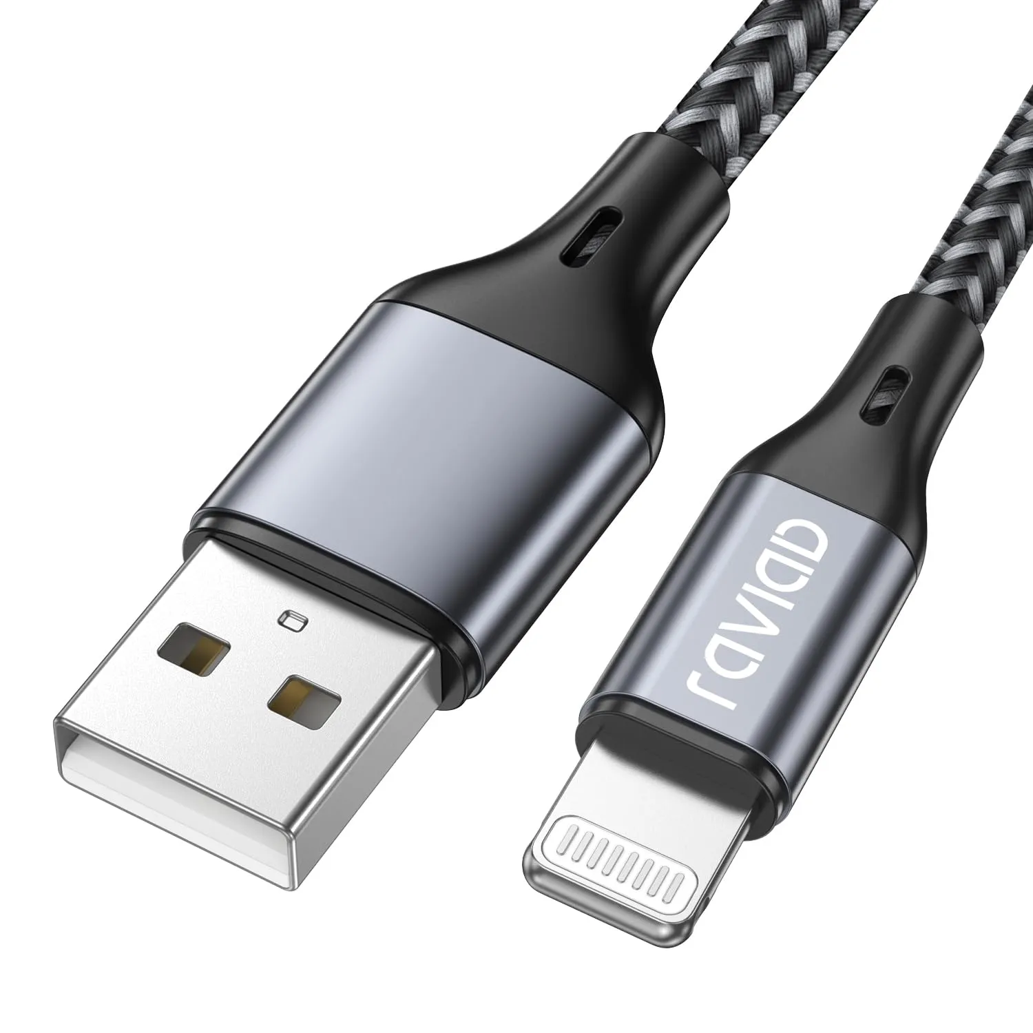 RAVIAD Cavo iPhone MFi, 1.8M, Carica Rapida - immagine 1
