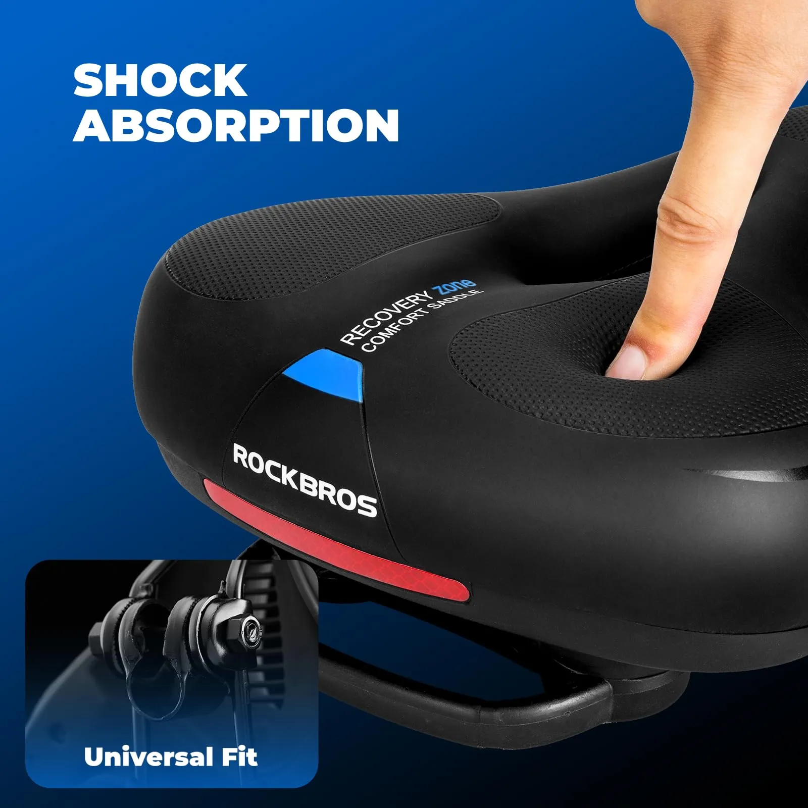 ROCKBROS Sella Bici Comoda in Gel Ergonomica per MTB - immagine 3