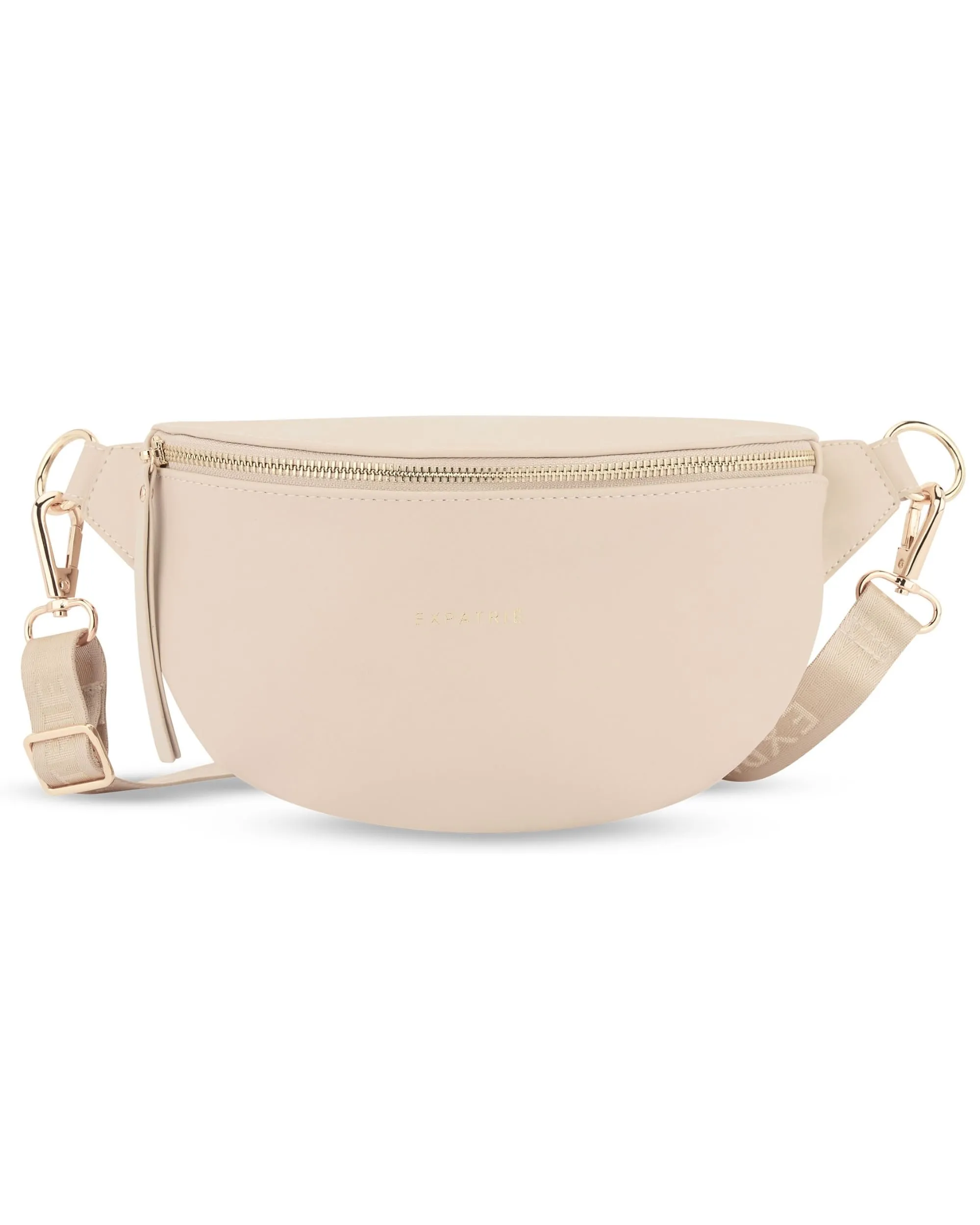 Expatrié Alice Small Marsupio Donna Beige in Pelle Vegana - immagine 1