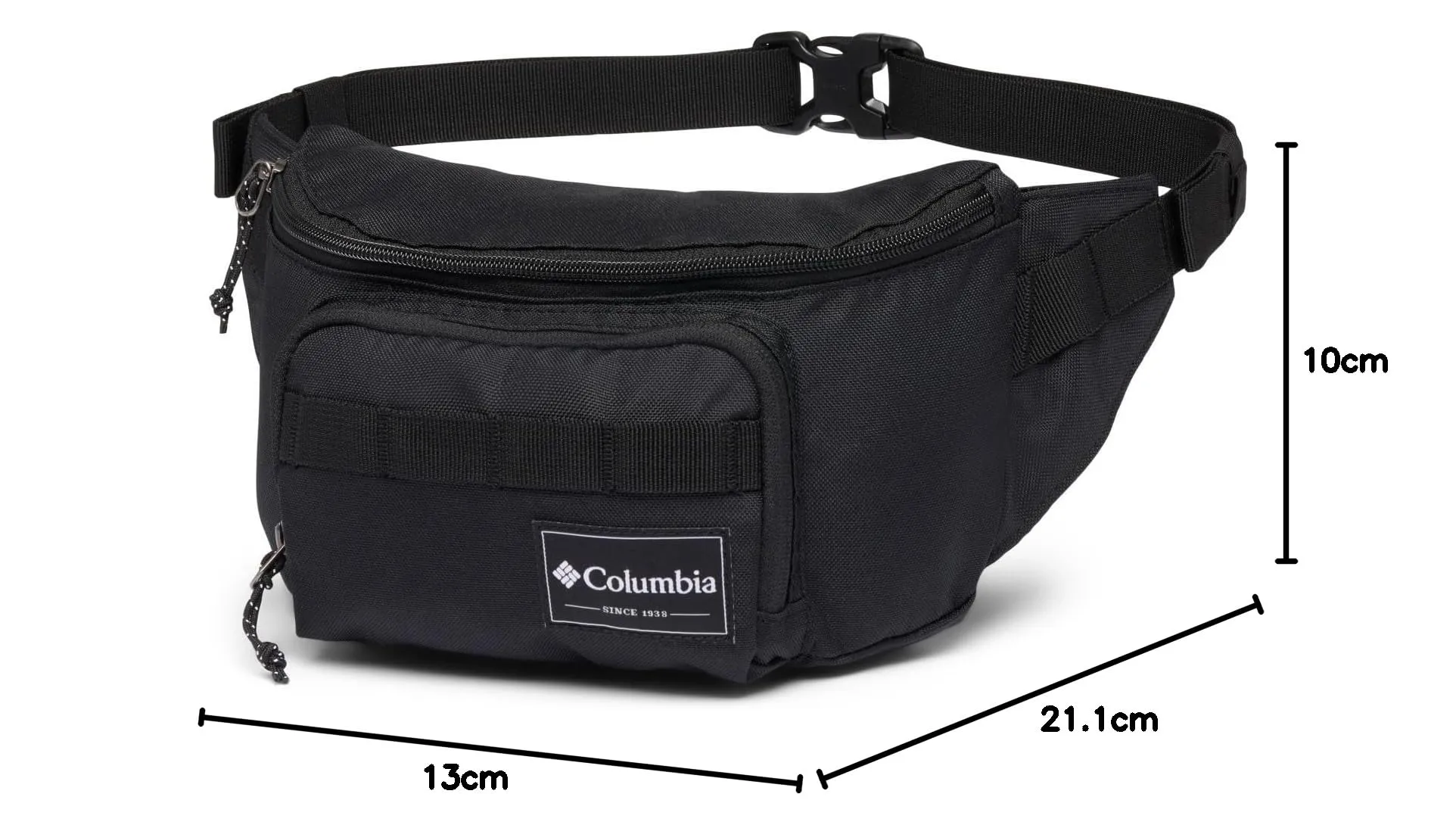 Columbia Zigzag II Marsupio Unisex - Nero - immagine 4