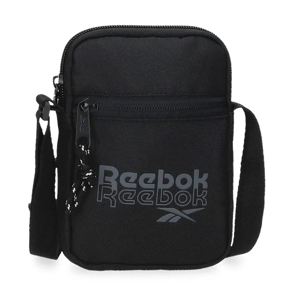 Reebok Joumma Astuccio Triplo in Poliestere, Nero, Taglia Unica - immagine 1