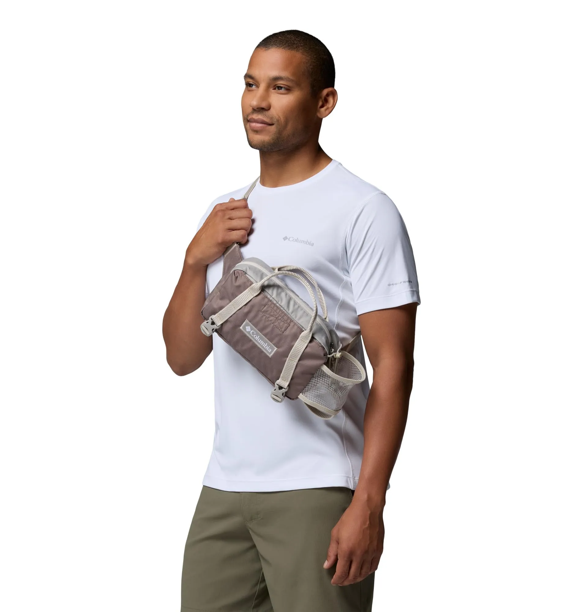Columbia Echo Mountain Unisex Waist Pack - Iron/Flint Grey/Dark Stone, Taglia Unica - immagine 3
